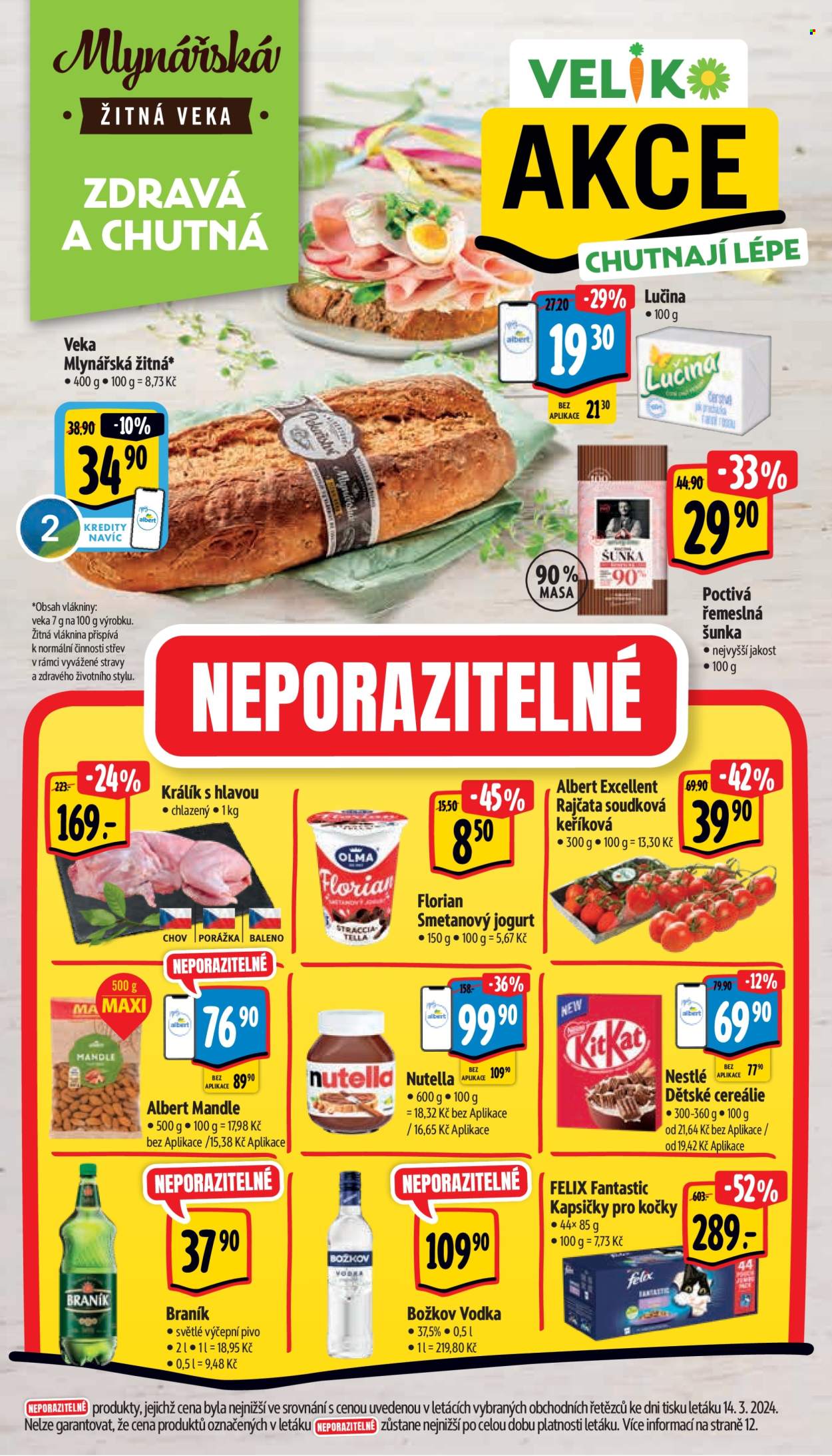 Leták Albert Supermarket - 20.3.2024 - 26.3.2024. Strana 4