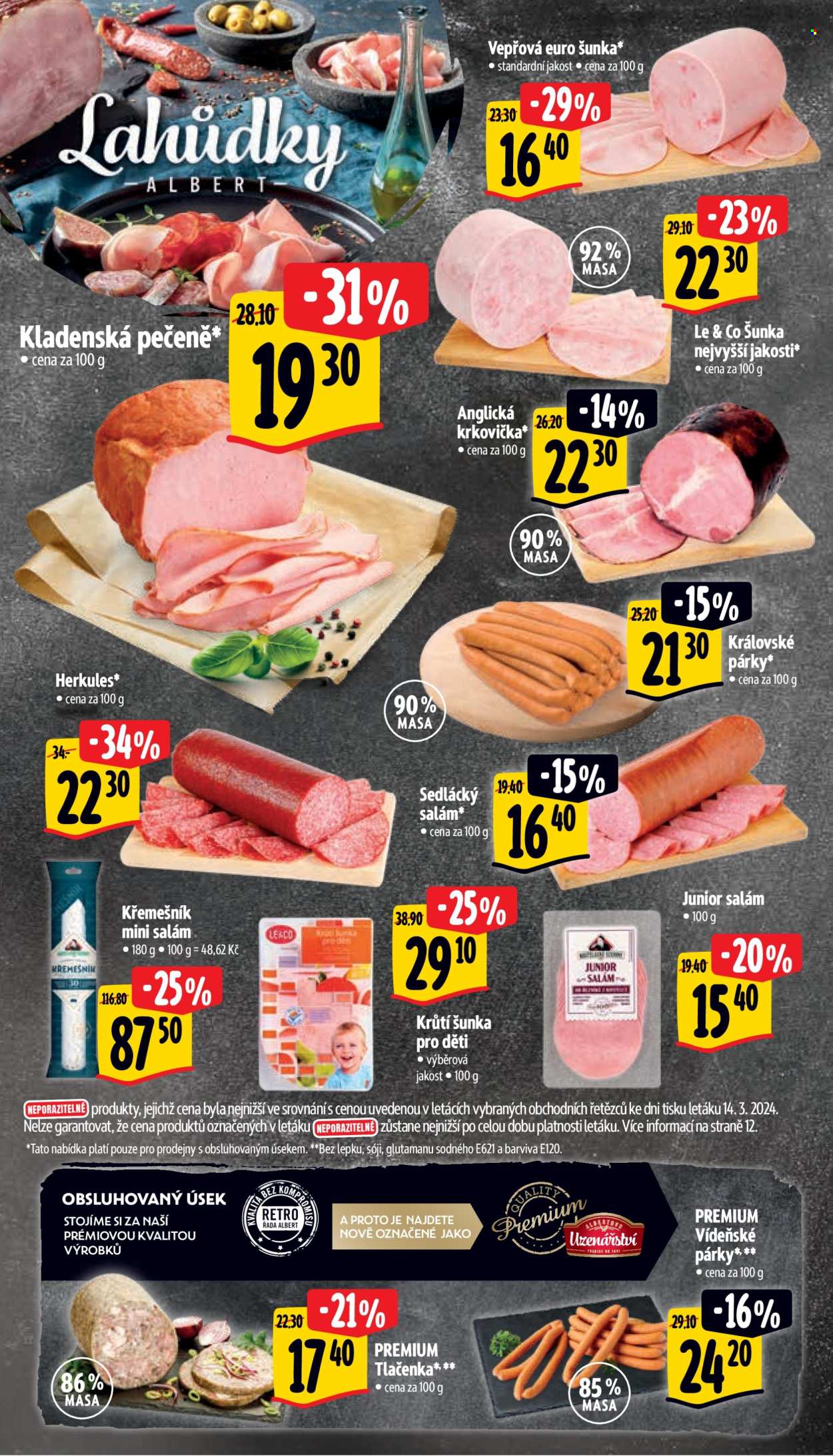 Leták Albert Supermarket - 20.3.2024 - 26.3.2024. Strana 9