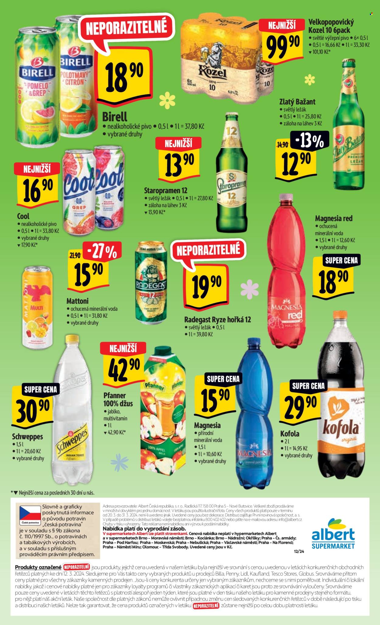 Leták Albert Supermarket - 20.3.2024 - 31.3.2024. Strana 16