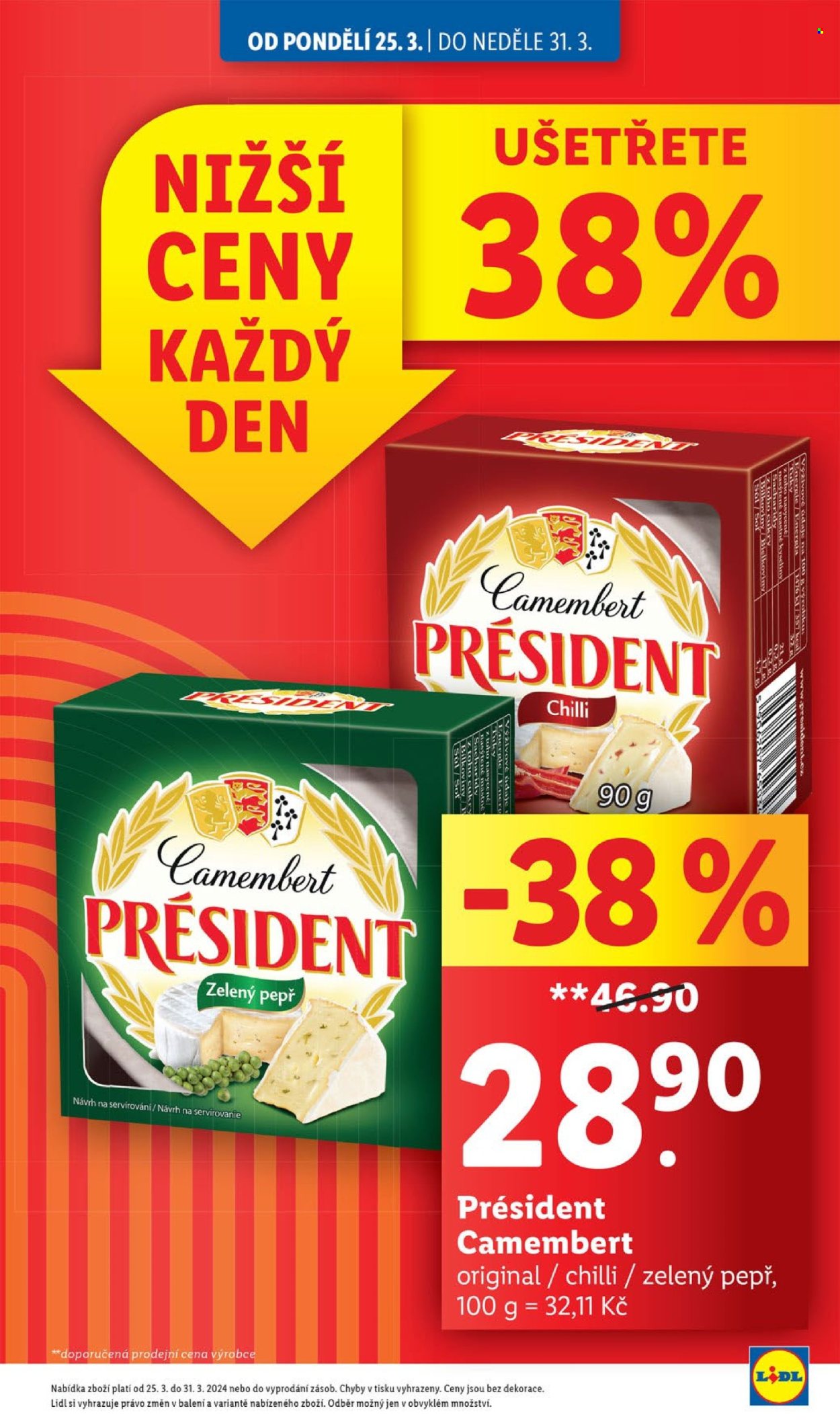 Leták Lidl - 25.3.2024 - 31.3.2024. Strana 9