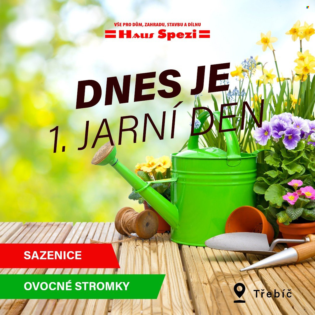 Leták Haus Spezi. Strana 1