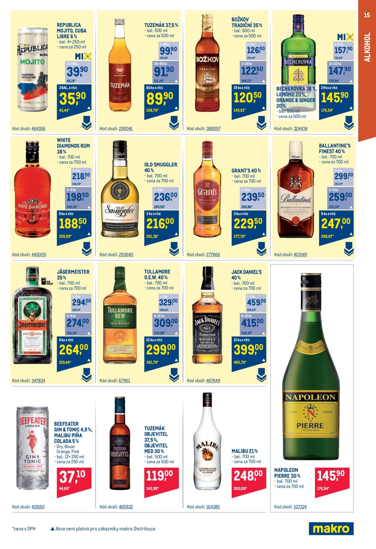 Leták MAKRO - 27.3.2024 - 9.4.2024. Strana 15