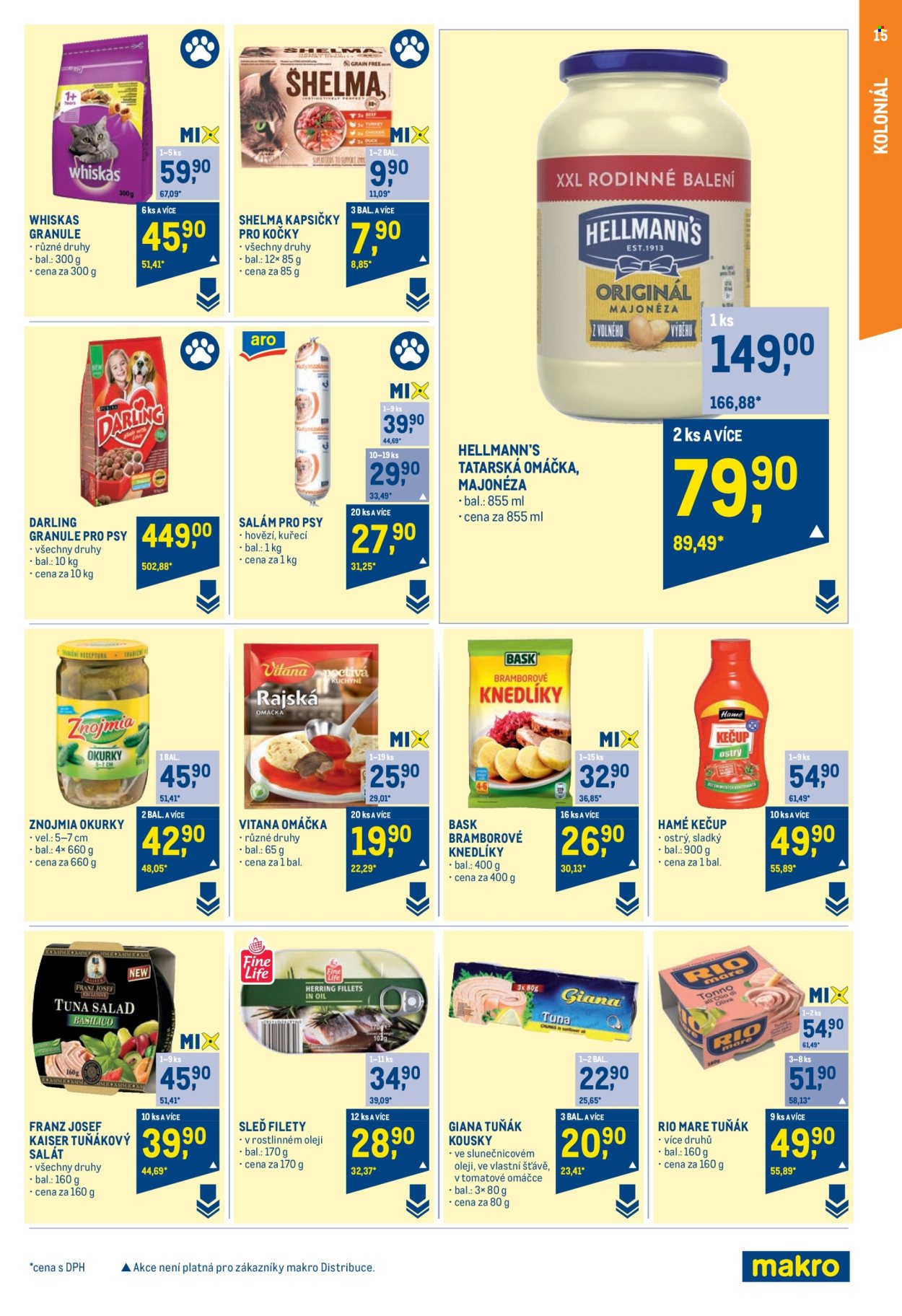 Leták MAKRO - 27.3.2024 - 9.4.2024. Strana 15