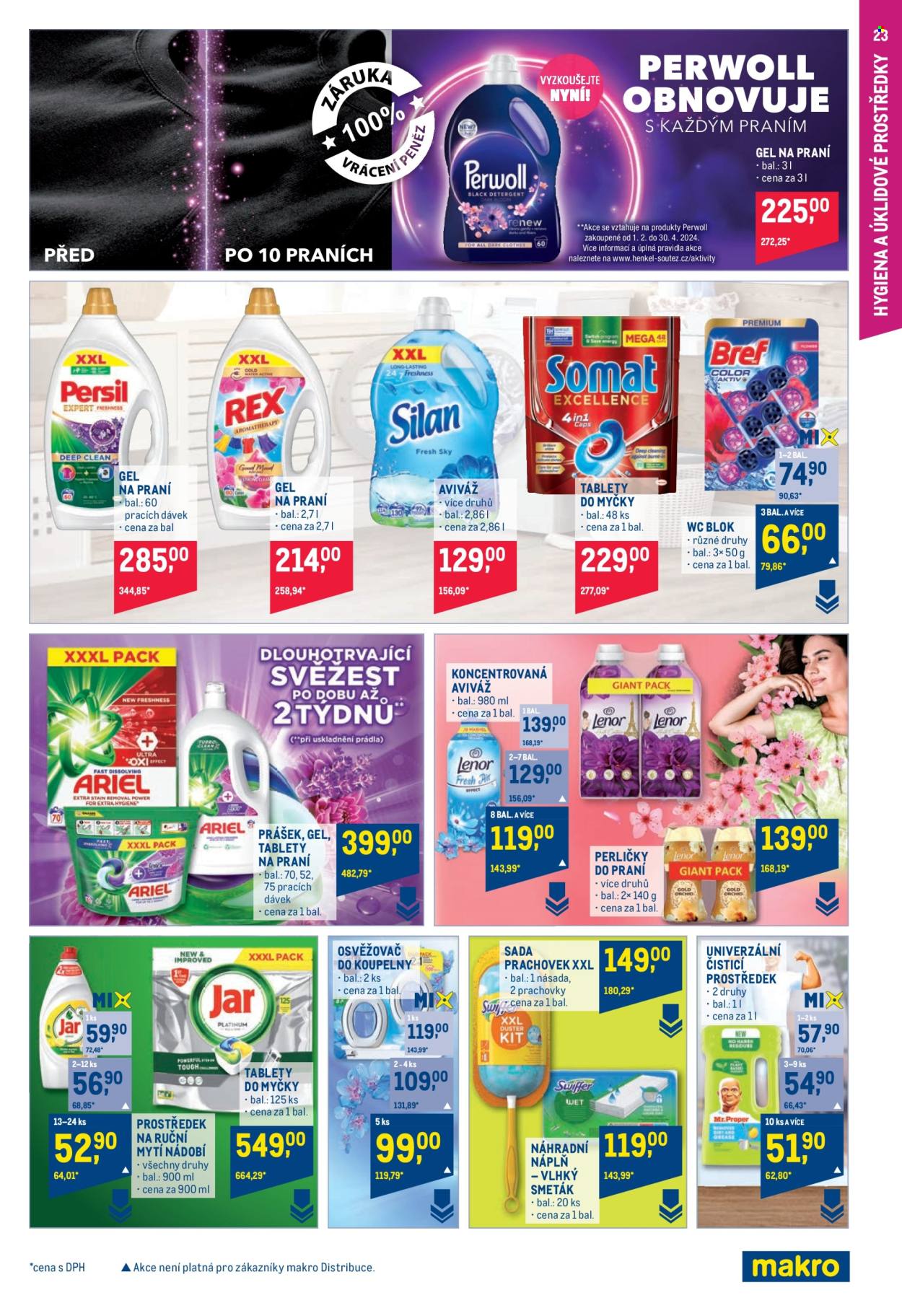 Leták MAKRO - 27.3.2024 - 9.4.2024. Strana 23