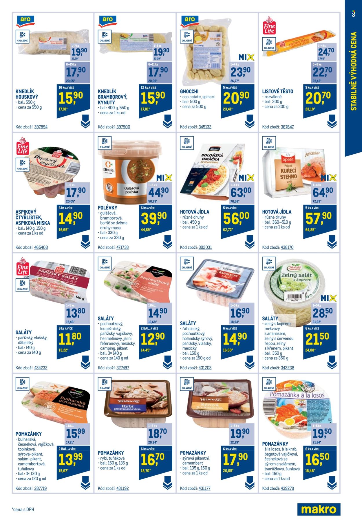Leták MAKRO - 27.3.2024 - 21.5.2024. Strana 3