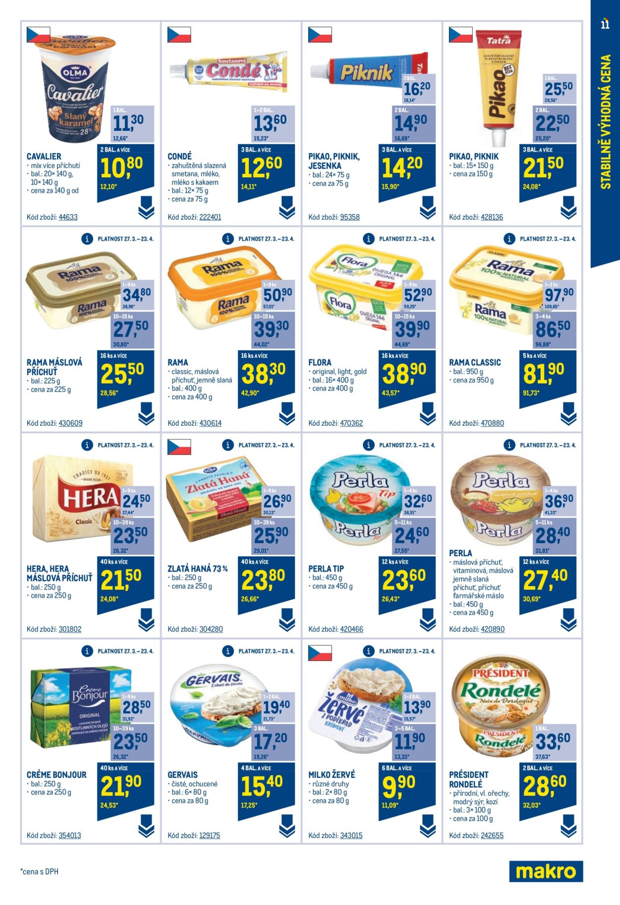 Leták MAKRO - 27.3.2024 - 21.5.2024. Strana 11