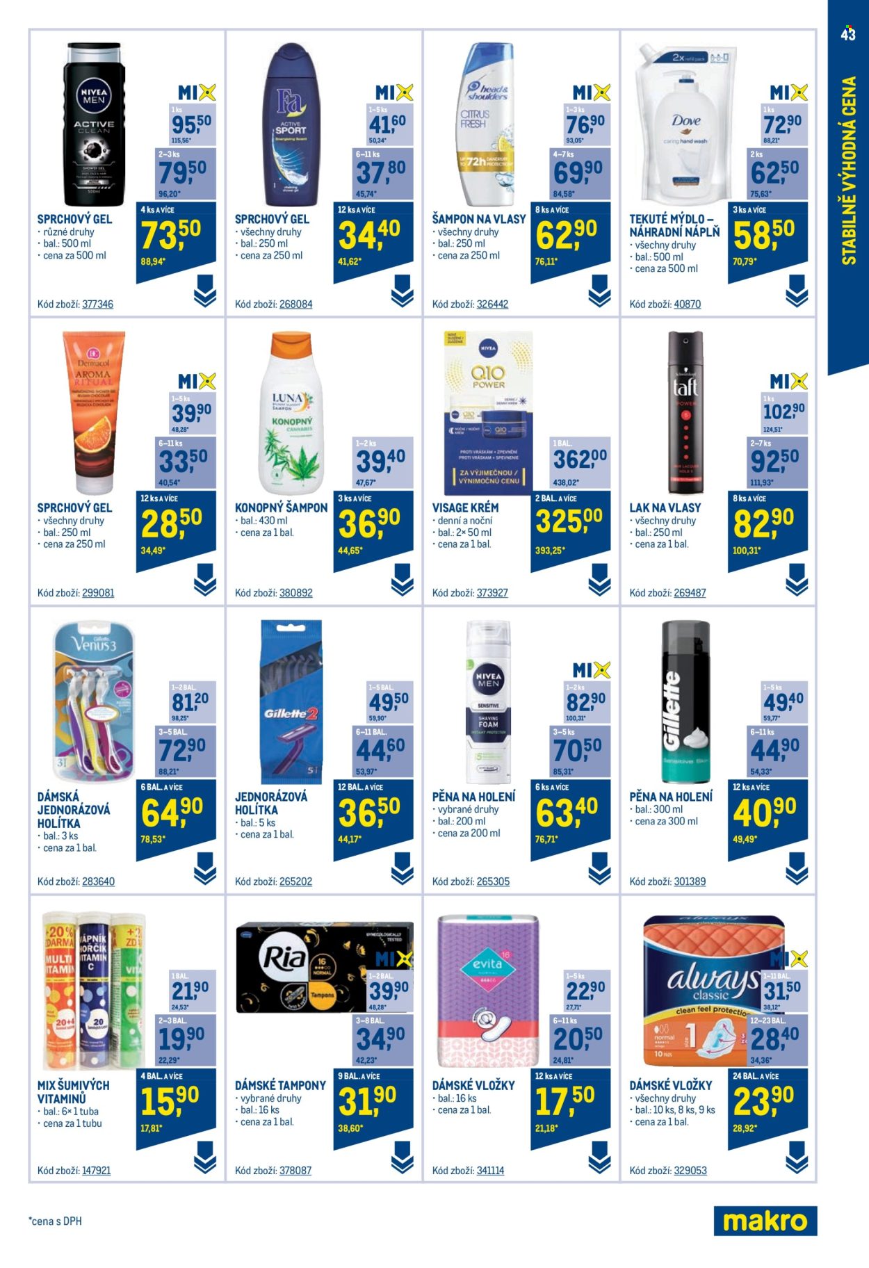 Leták MAKRO - 27.3.2024 - 21.5.2024. Strana 43