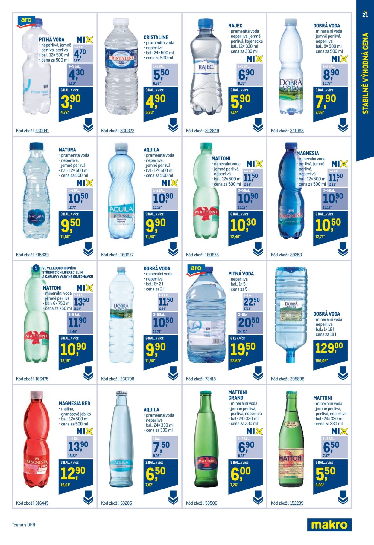 Leták MAKRO - 27.3.2024 - 21.5.2024. Strana 21