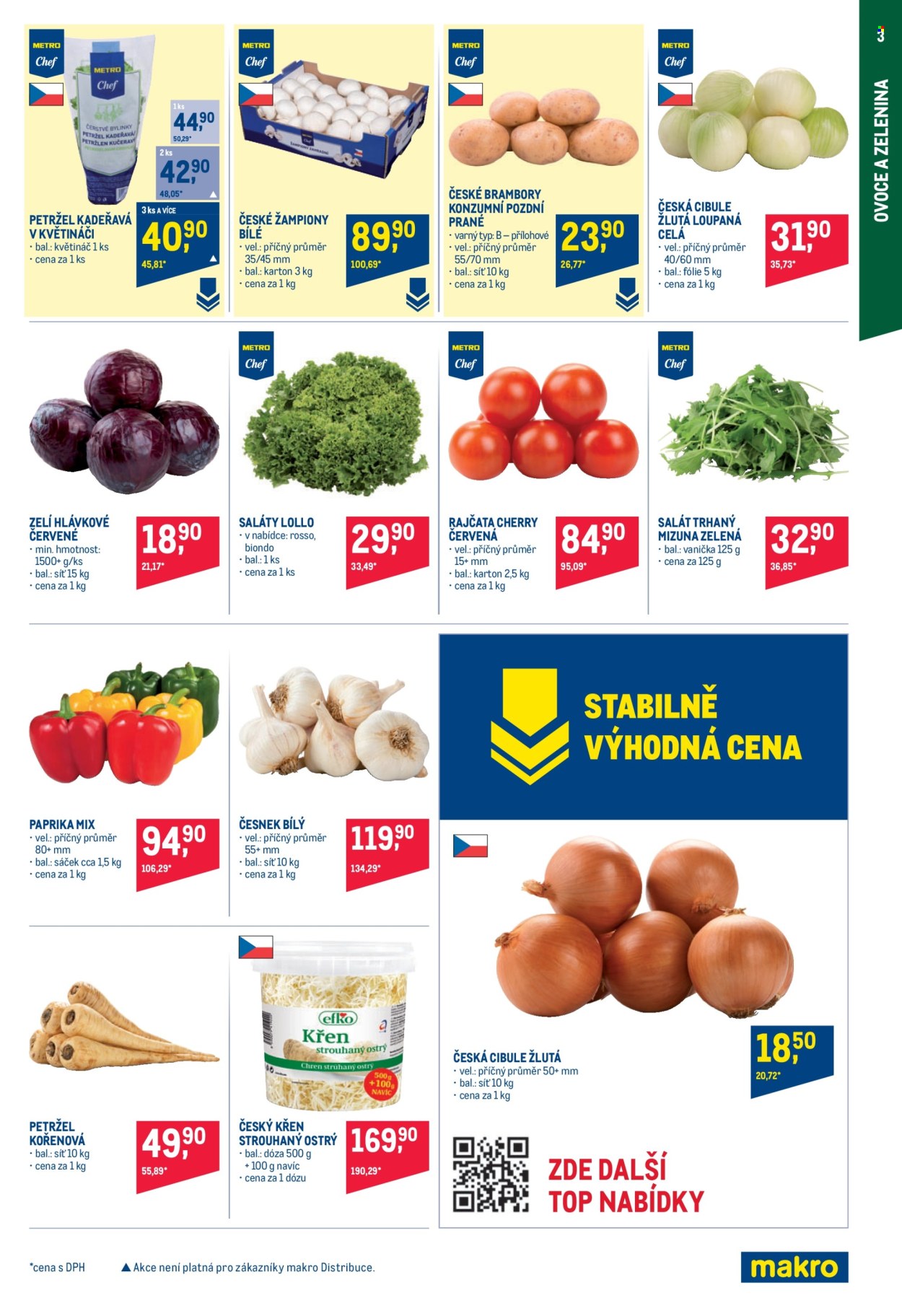 Leták MAKRO - 27.3.2024 - 9.4.2024. Strana 3