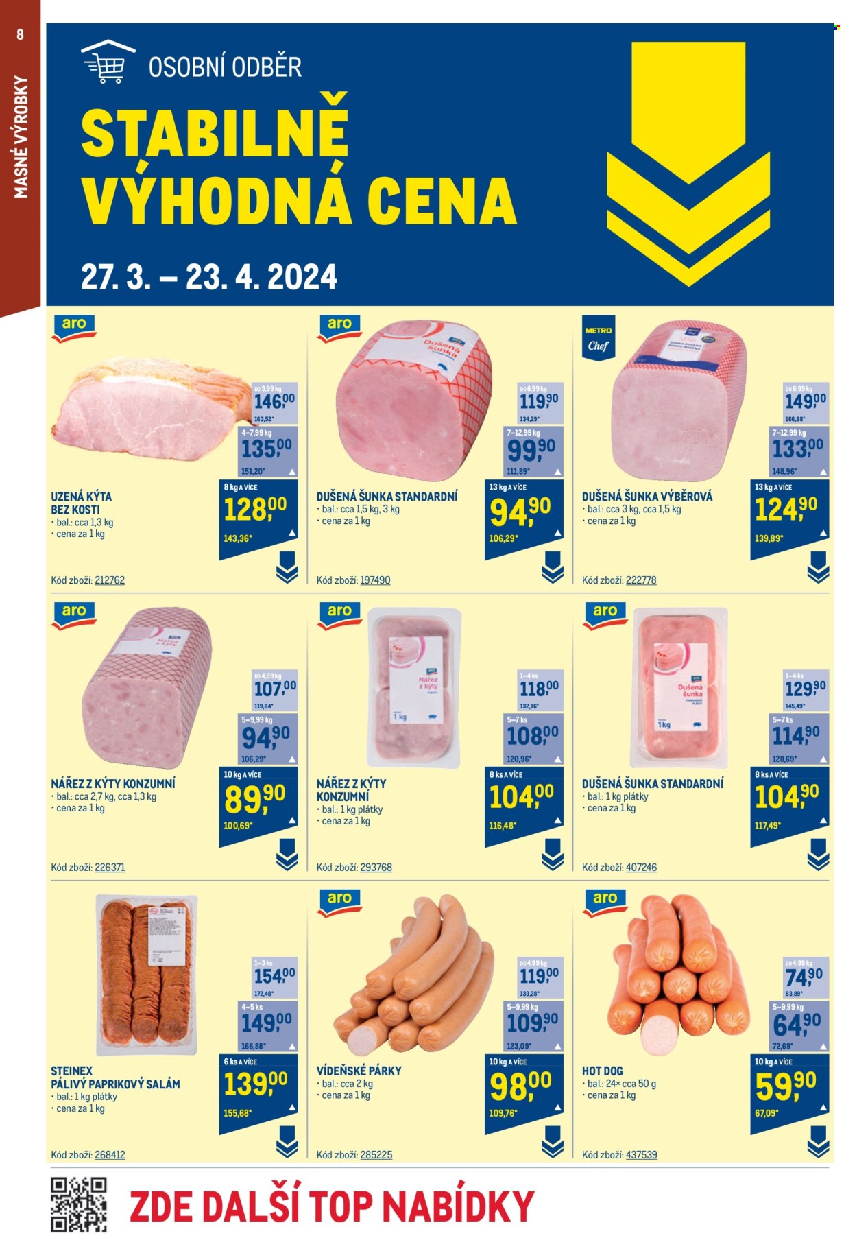 Leták MAKRO - 27.3.2024 - 9.4.2024. Strana 8