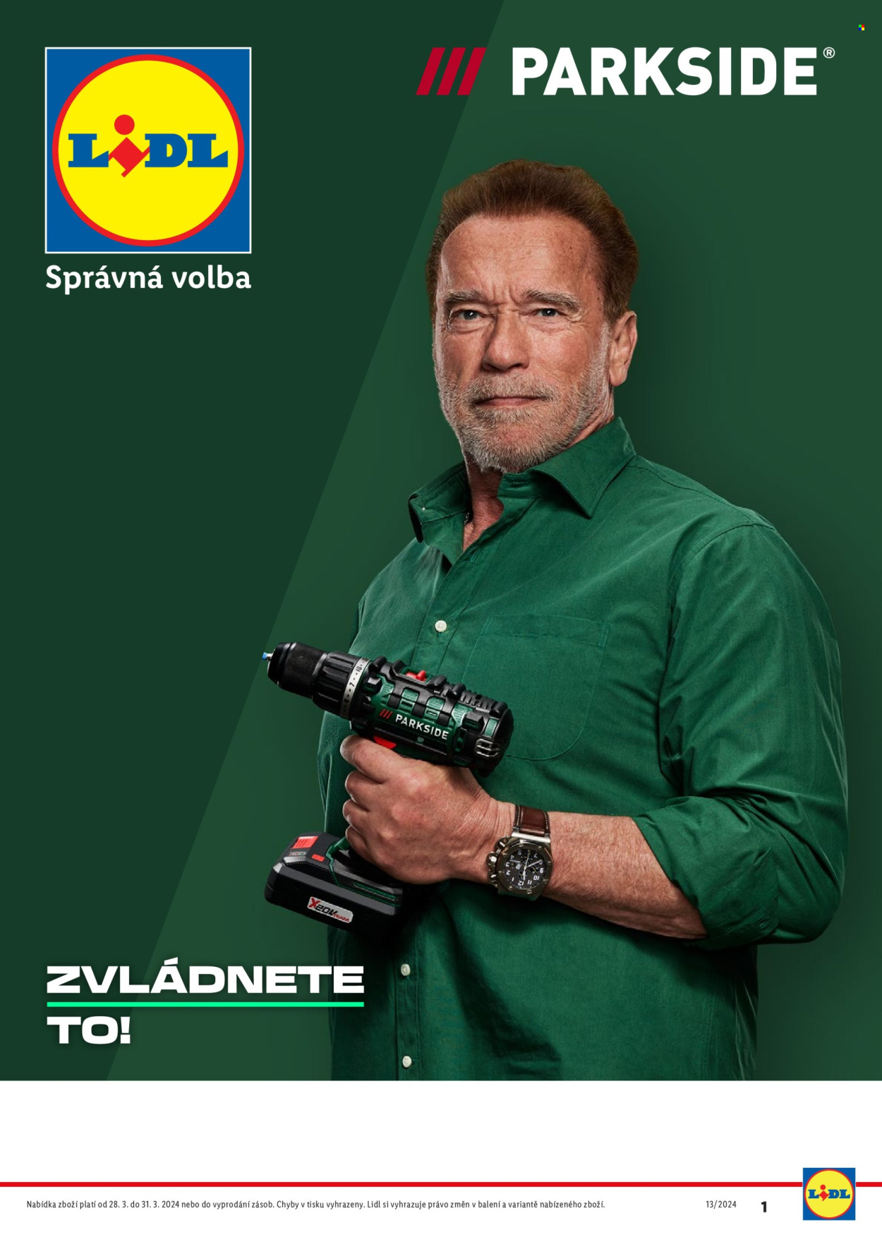 Leták Lidl - 28.3.2024 - 31.3.2024. Strana 1