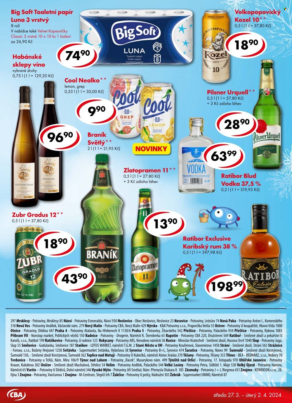 Leták CBA Premium - 27.3.2024 - 2.4.2024. Strana 5
