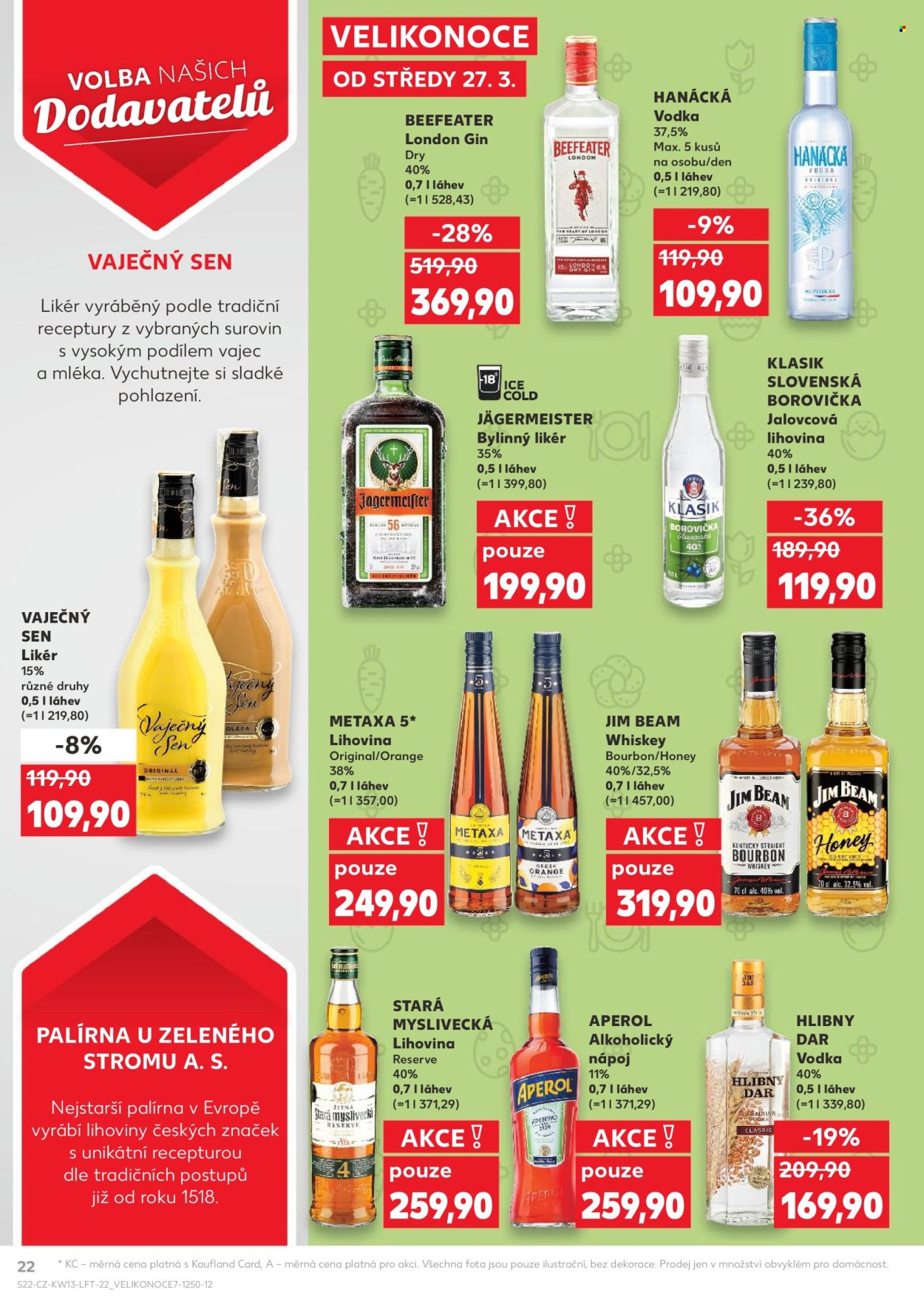 Leták Kaufland - 27.3.2024 - 31.3.2024. Strana 22