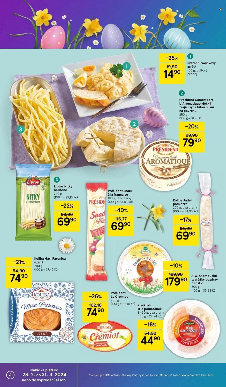 Leták TESCO - 26.3.2024 - 31.3.2024. Strana 4