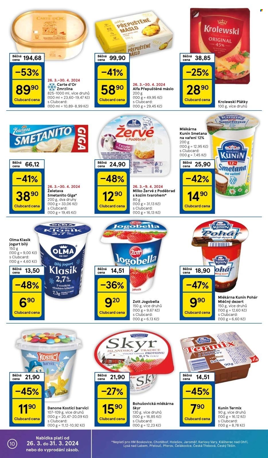 Leták TESCO - 26.3.2024 - 31.3.2024. Strana 10