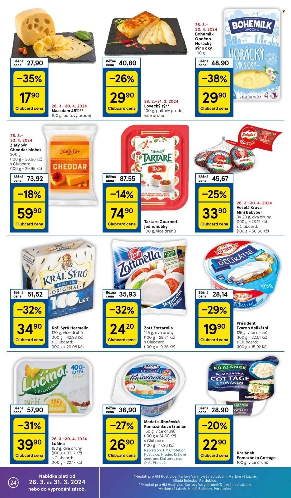 Leták TESCO - 26.3.2024 - 31.3.2024. Strana 24