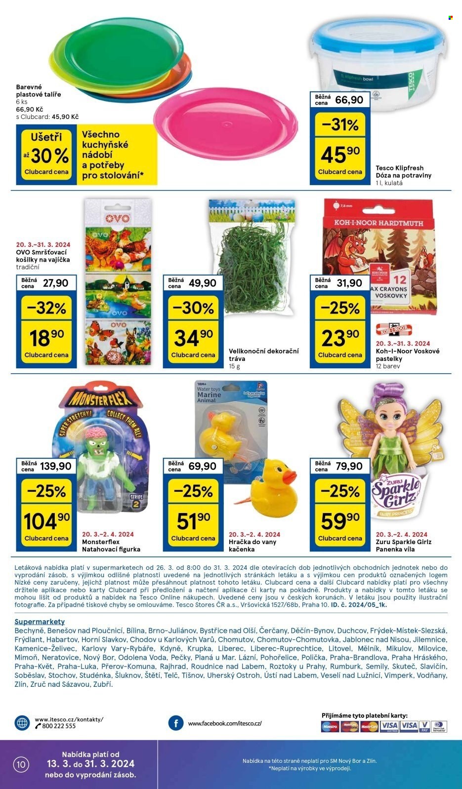 Leták TESCO supermarket - 26.3.2024 - 31.3.2024. Strana 10