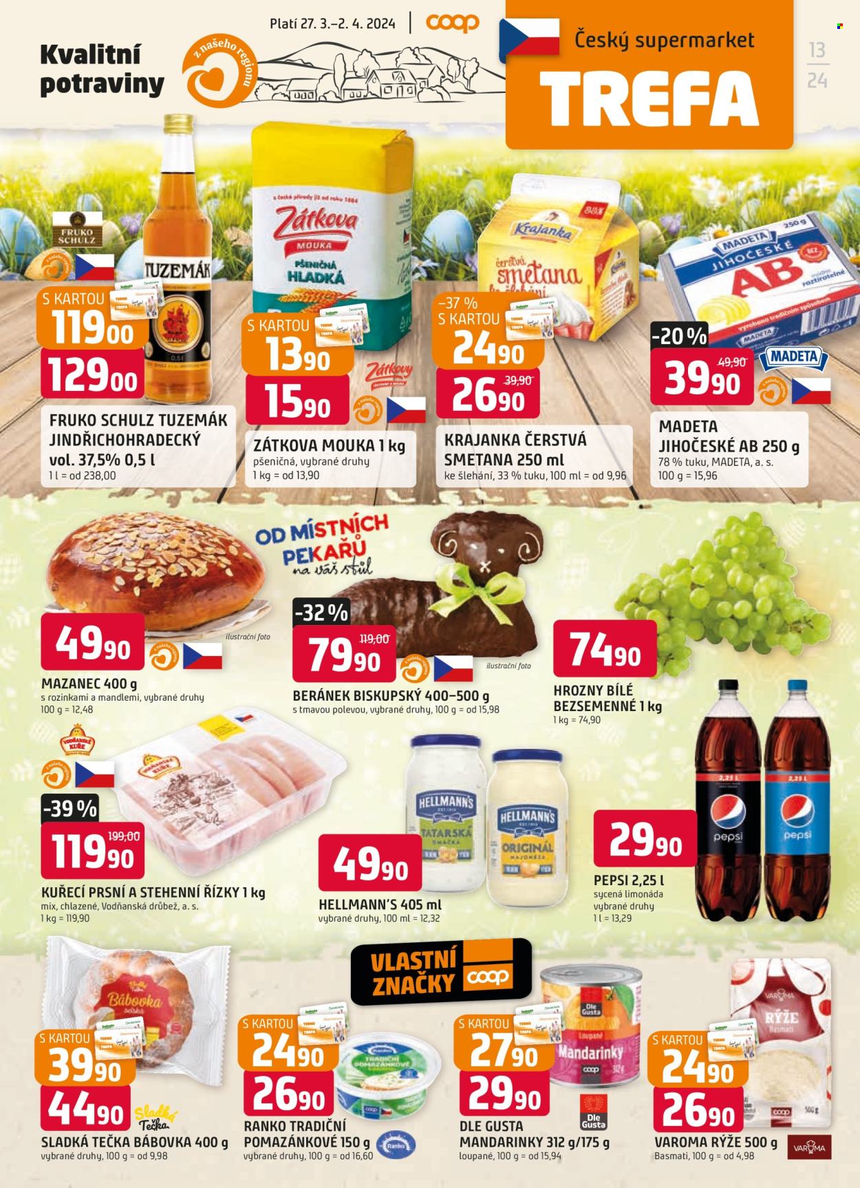 Leták TREFA coop - 27.3.2024 - 2.4.2024. Strana 1