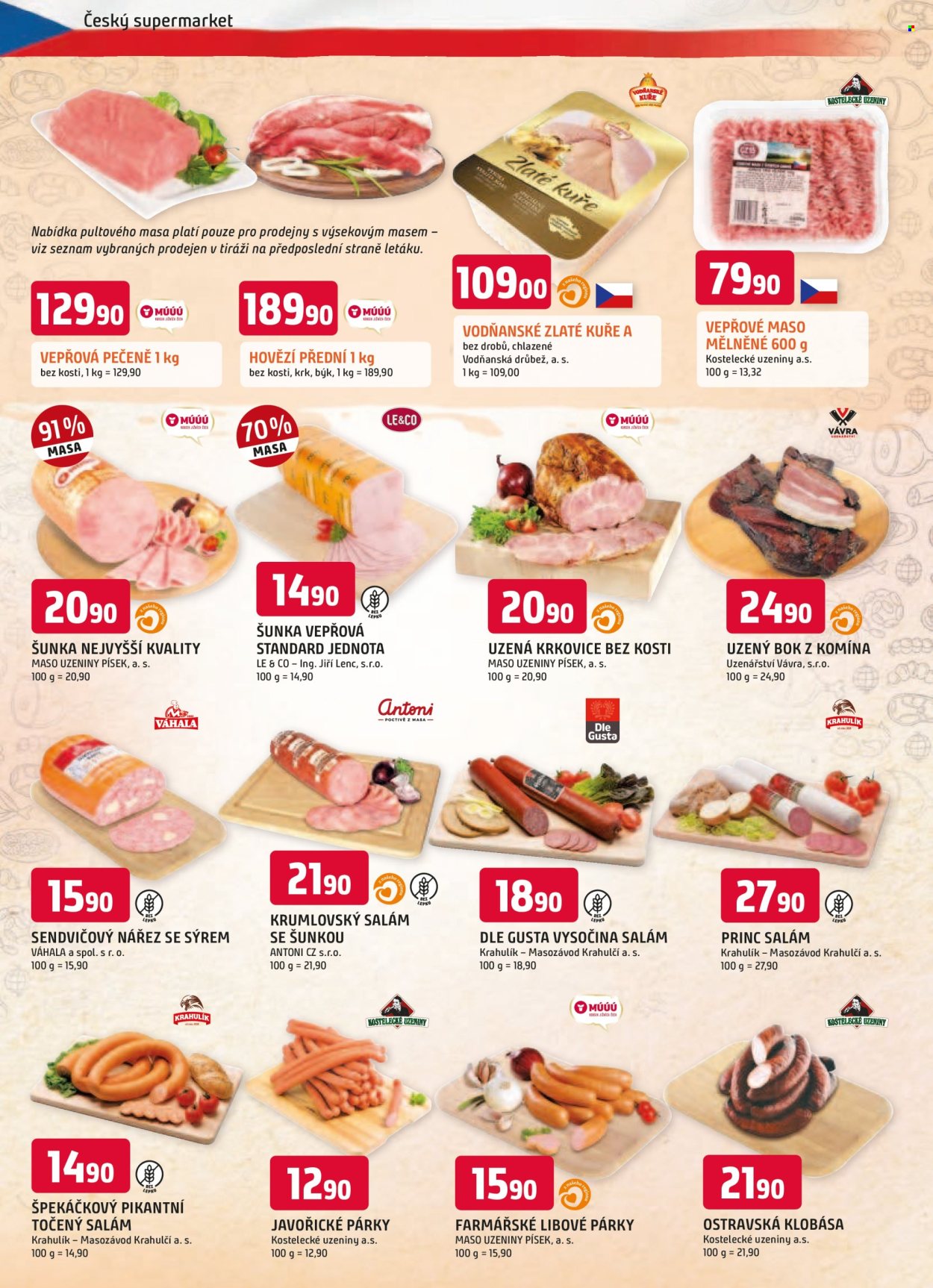 Leták TREFA coop - 27.3.2024 - 2.4.2024. Strana 2