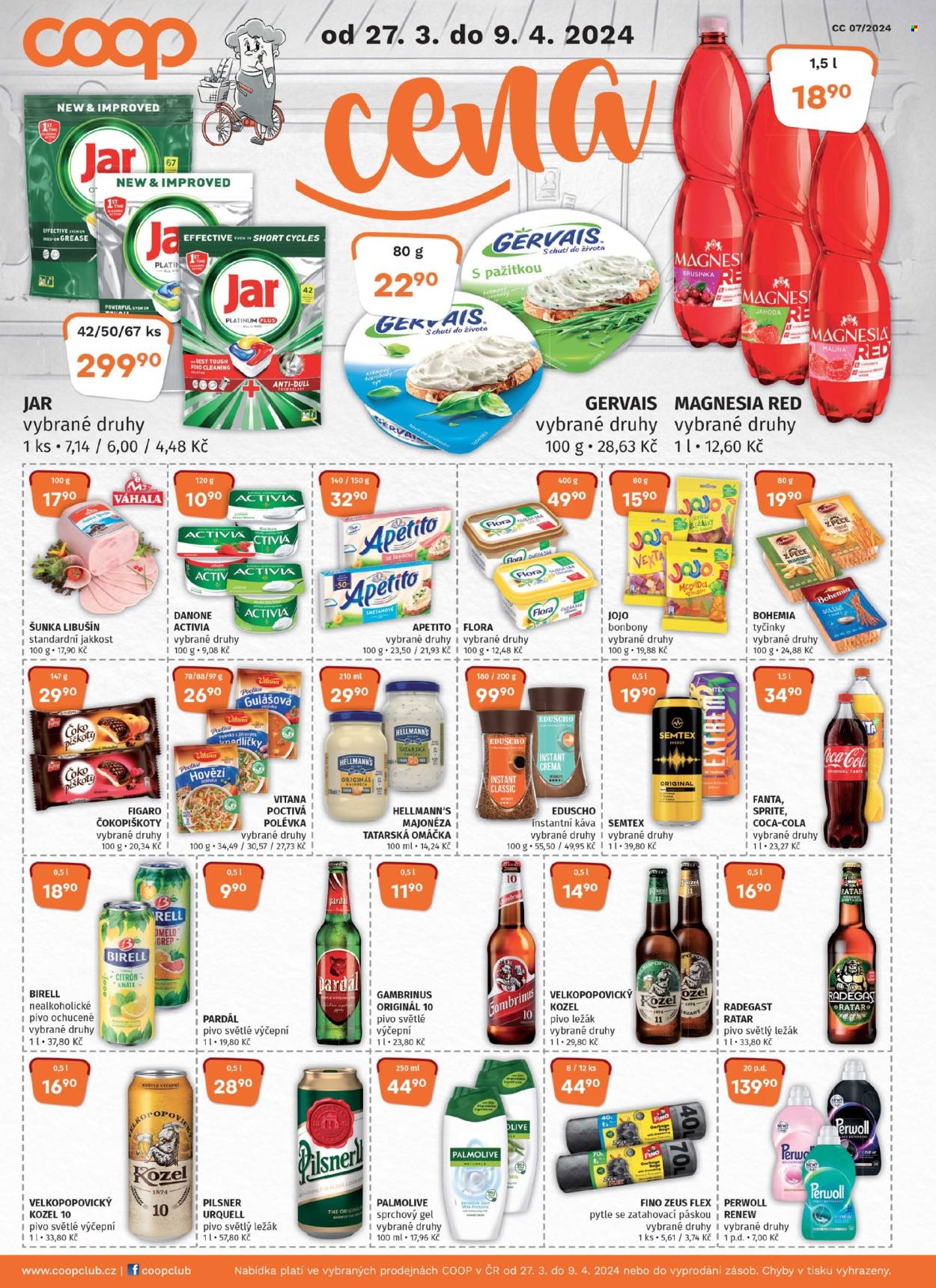 Leták coop TUTY - 27.3.2024 - 9.4.2024. Strana 1