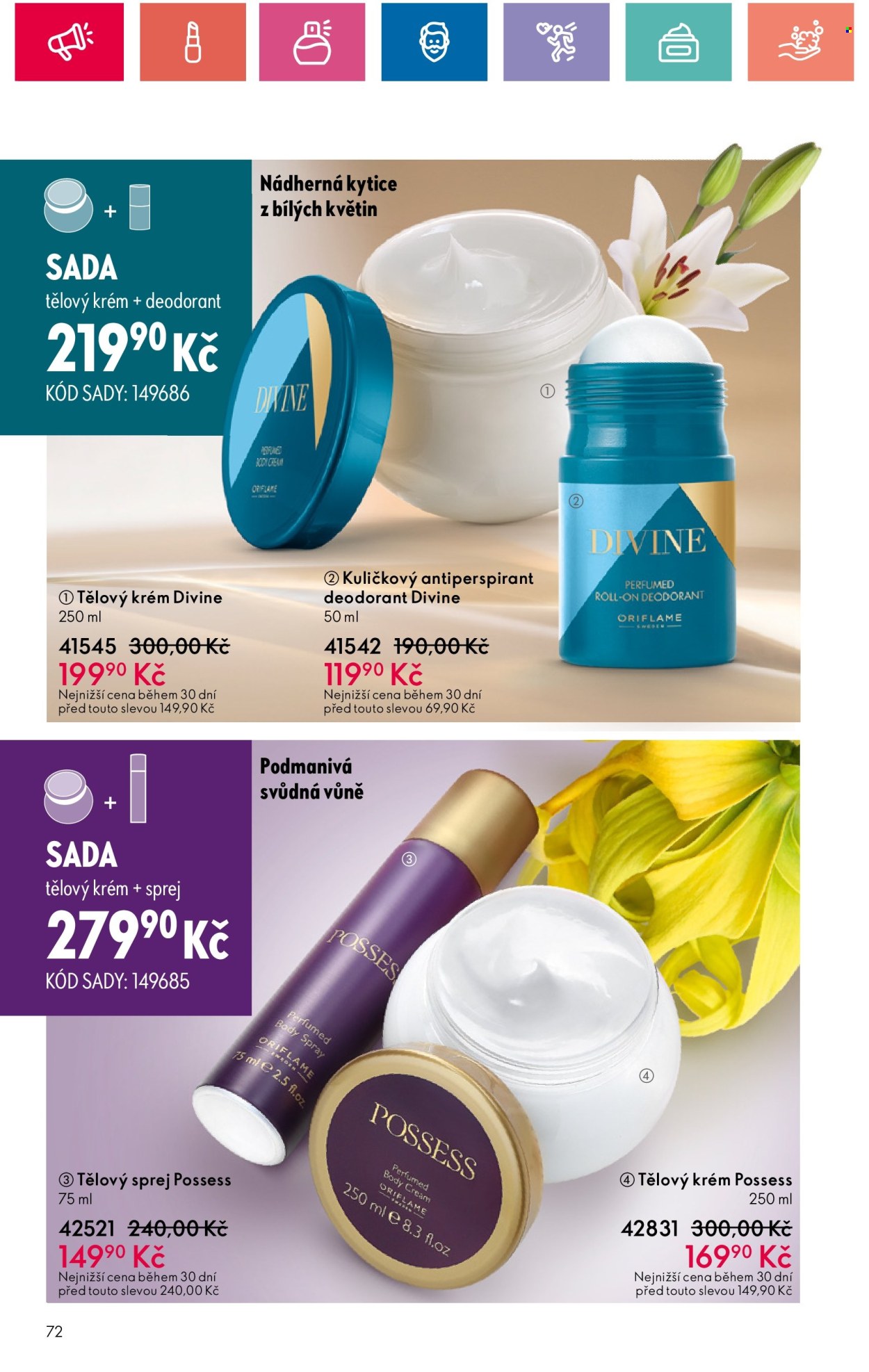 Leták ORIFLAME - 26.3.2024 - 15.4.2024. Strana 72