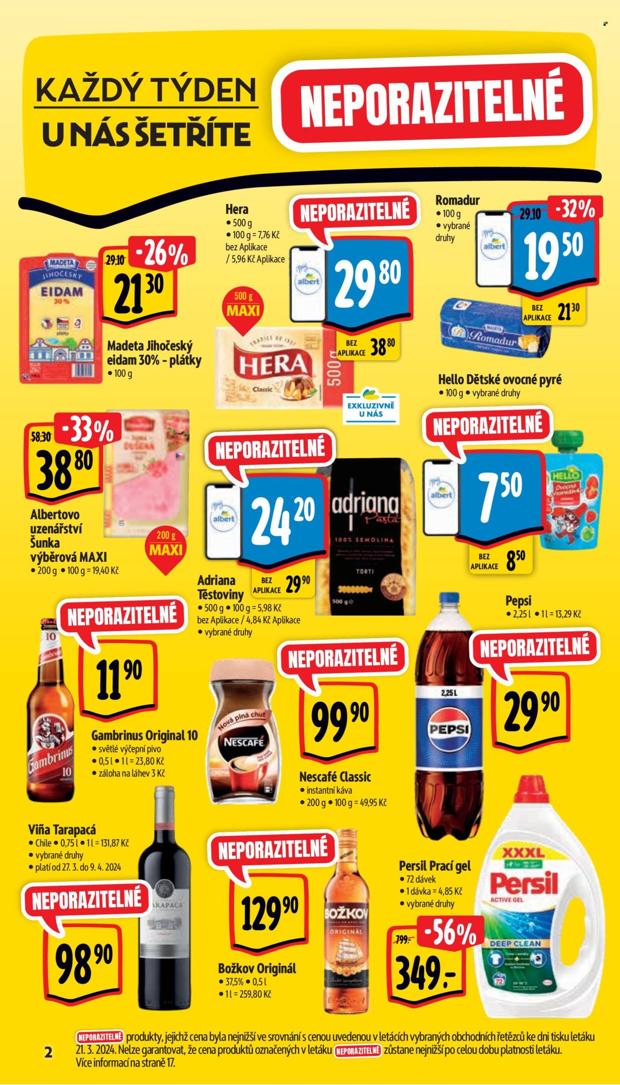 Leták Albert Supermarket - 27.3.2024 - 31.3.2024. Strana 2