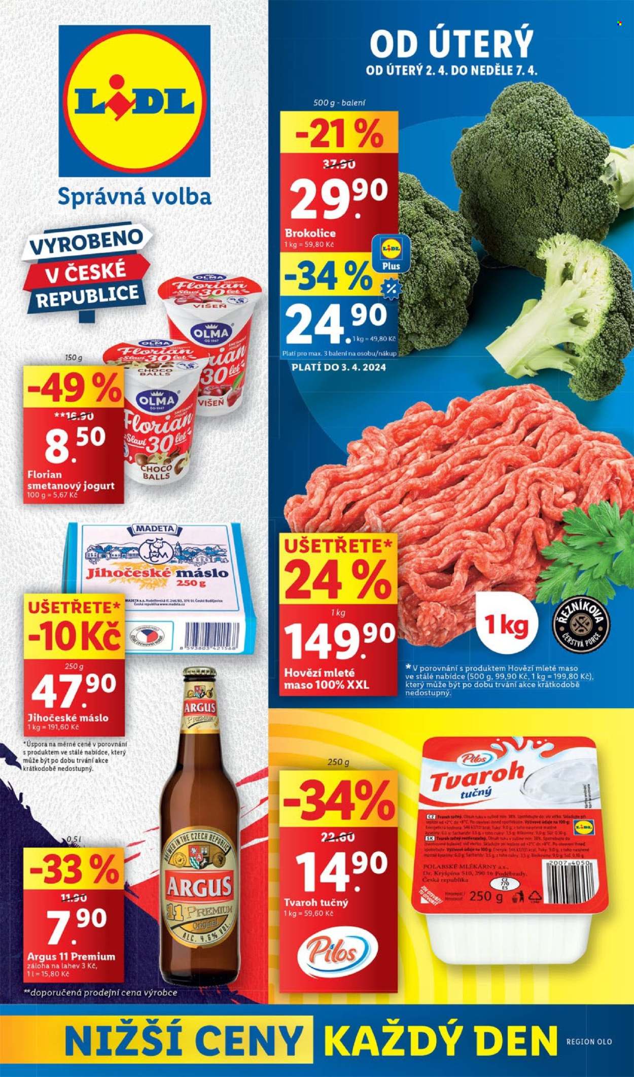 Leták Lidl - 2.4.2024 - 7.4.2024. Strana 1