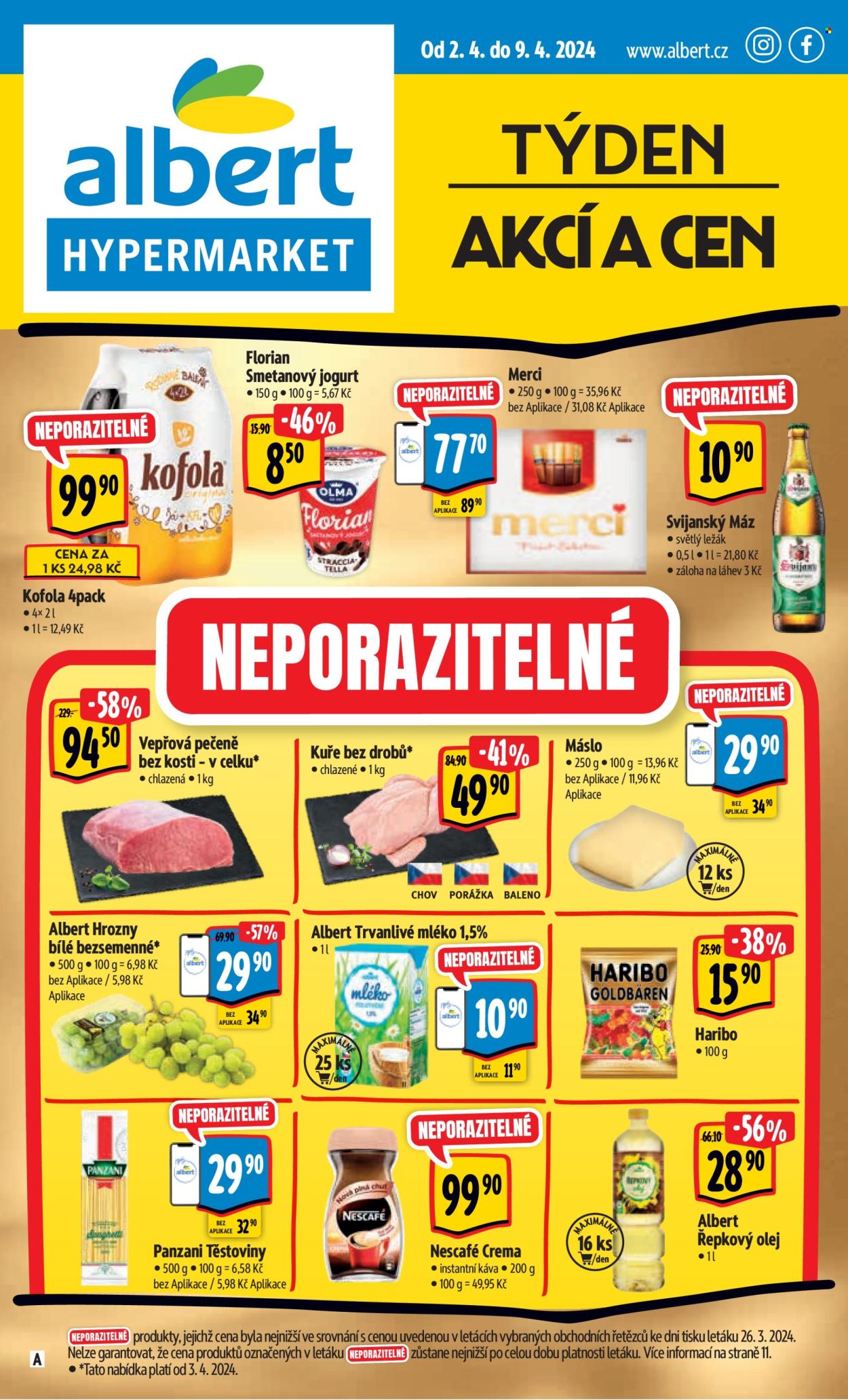 Leták Albert Hypermarket - 2.4.2024 - 9.4.2024. Strana 1