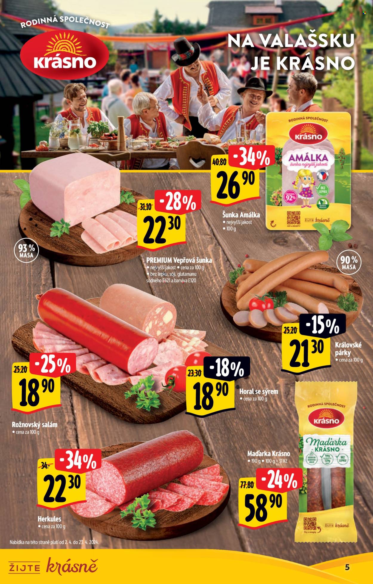 Leták Albert Hypermarket - 2.4.2024 - 16.4.2024. Strana 5