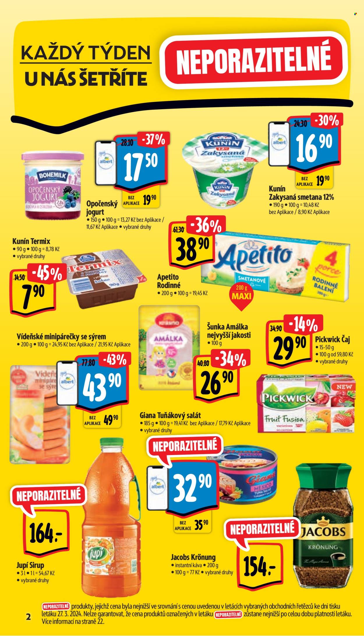 Leták Albert Supermarket - 2.4.2024 - 9.4.2024. Strana 2