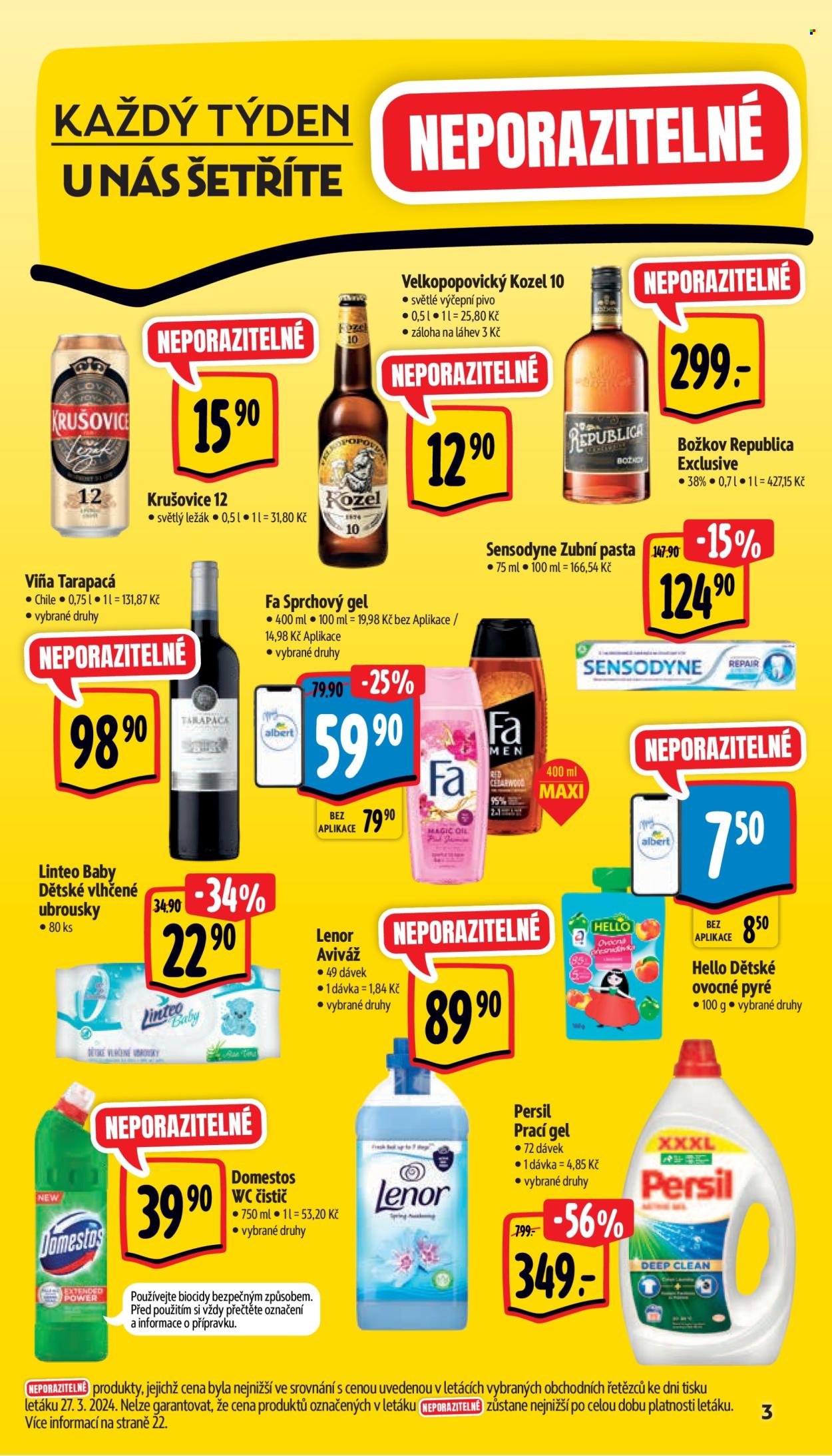 Leták Albert Supermarket - 2.4.2024 - 9.4.2024. Strana 3