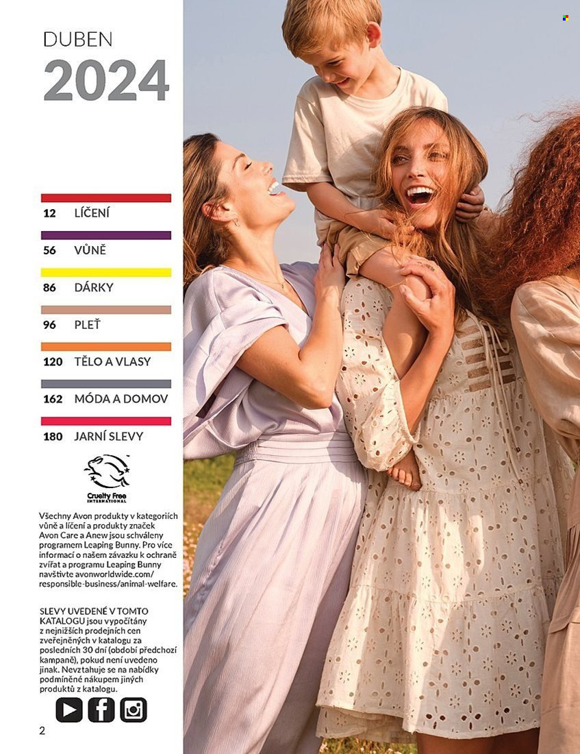 Leták AVON - 1.4.2024 - 30.4.2024. Strana 2