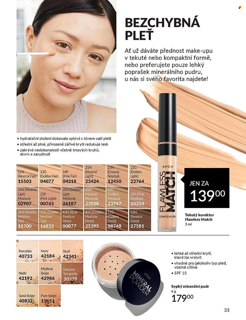 Leták AVON - 1.4.2024 - 30.4.2024. Strana 33