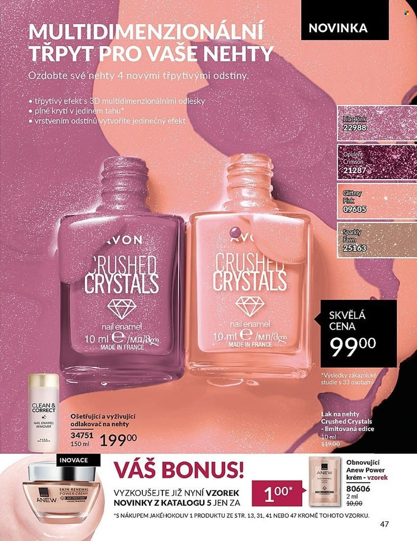 Leták AVON - 1.4.2024 - 30.4.2024. Strana 47