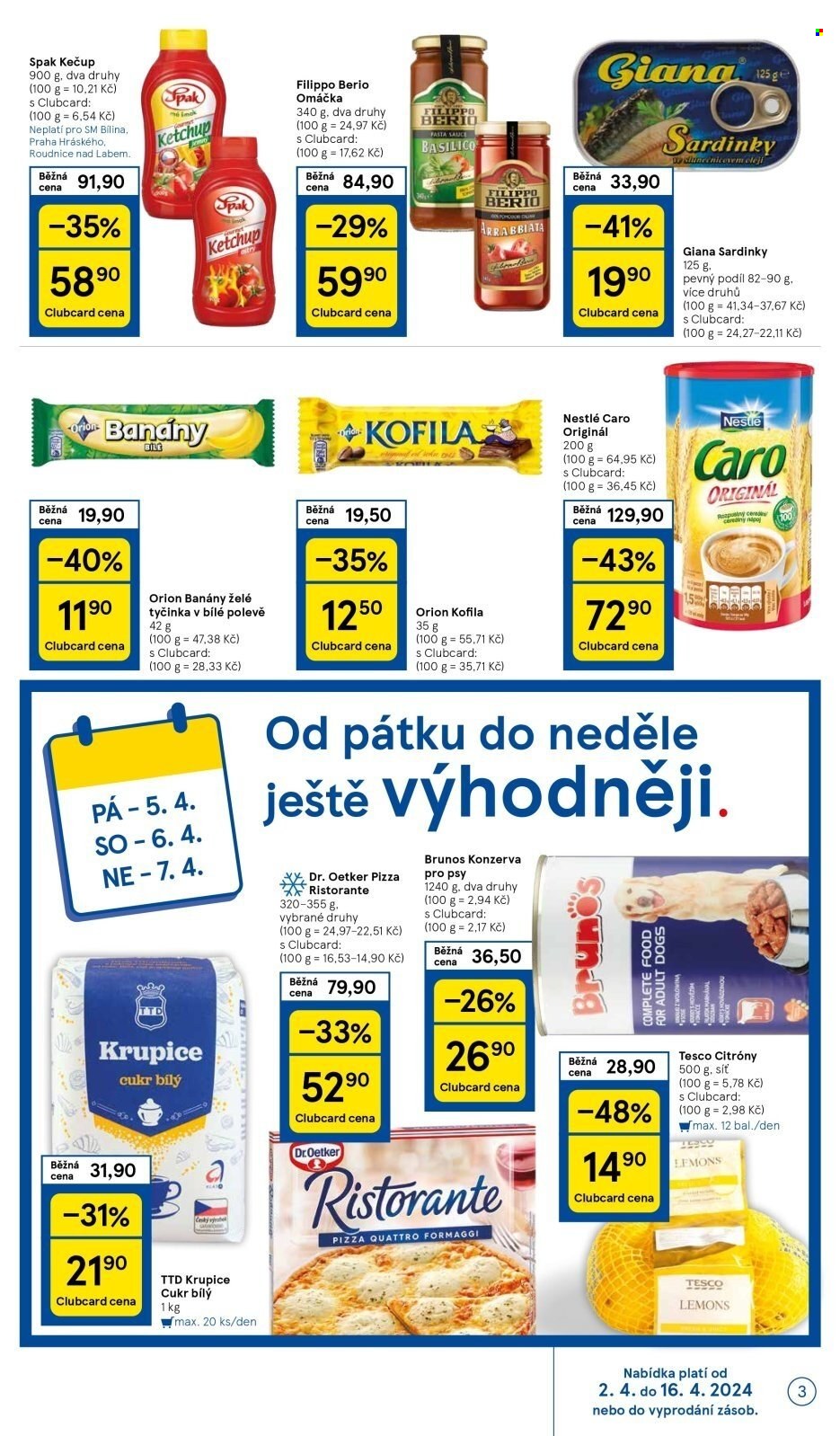Leták TESCO supermarket - 2.4.2024 - 9.4.2024. Strana 3