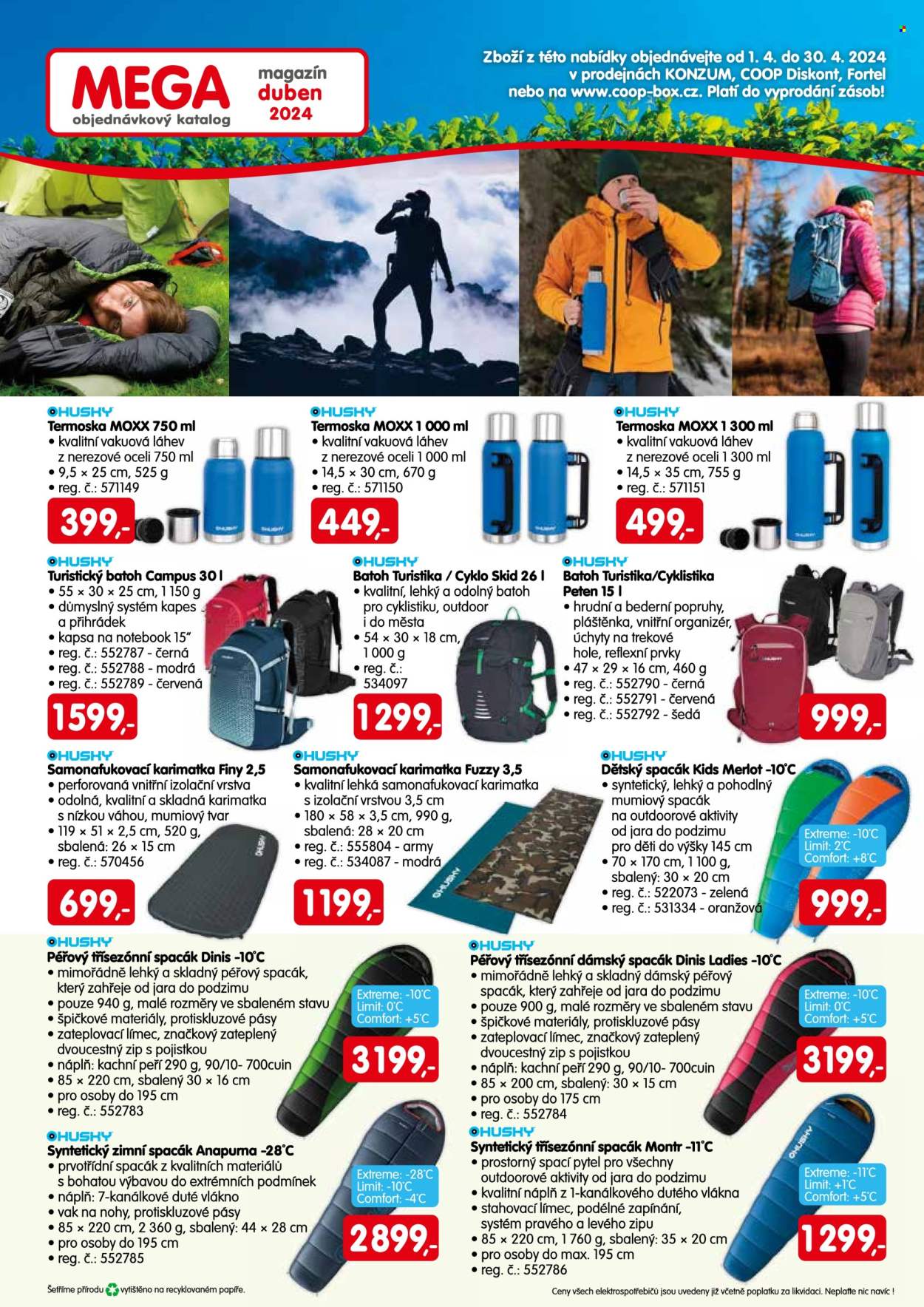 Leták Konzum - 1.4.2024 - 30.4.2024. Strana 4