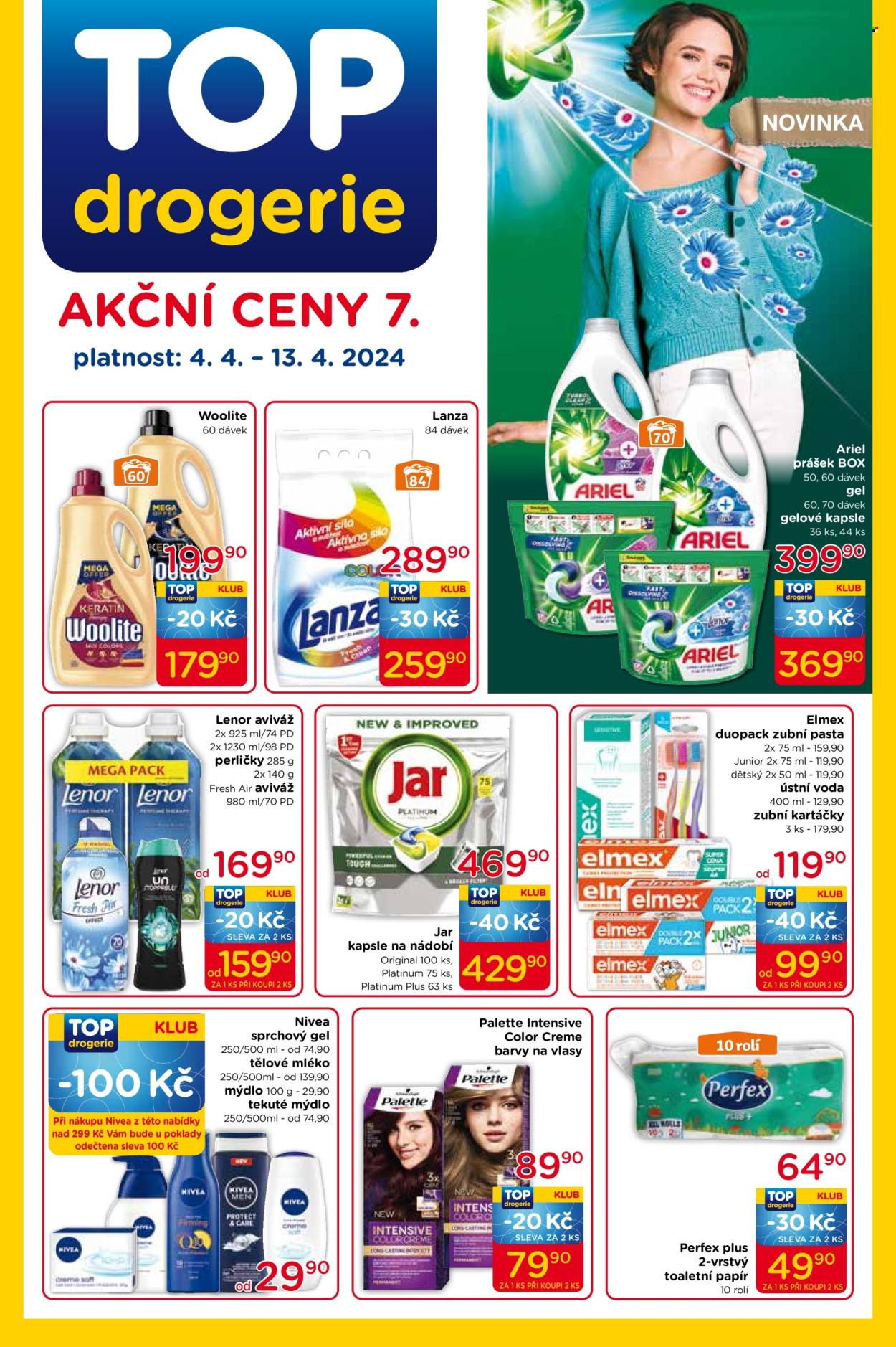 Leták TOP drogerie - 4.4.2024 - 13.4.2024. Strana 1