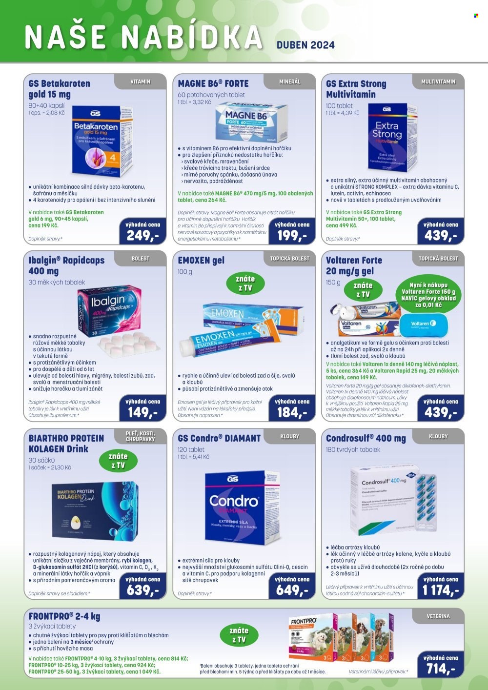 Leták PharmaPoint - 1.4.2024 - 30.4.2024. Strana 2