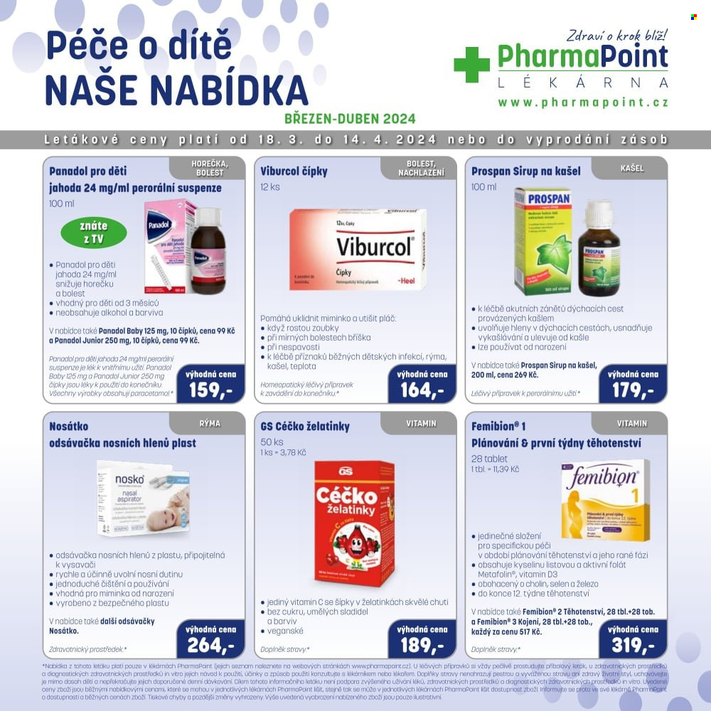 Leták PharmaPoint - 18.3.2024 - 14.4.2024. Strana 2