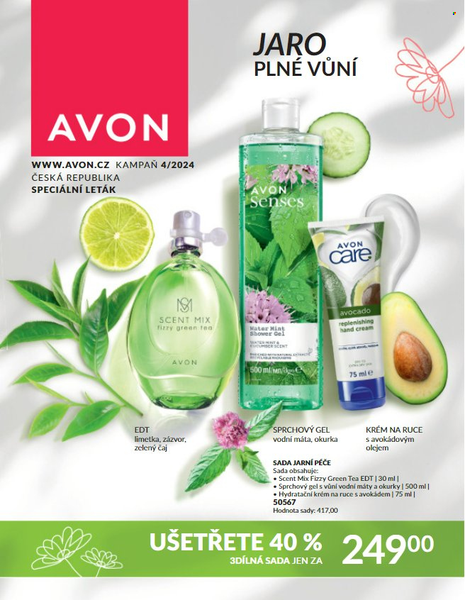 Leták AVON - 1.4.2024 - 30.4.2024. Strana 1