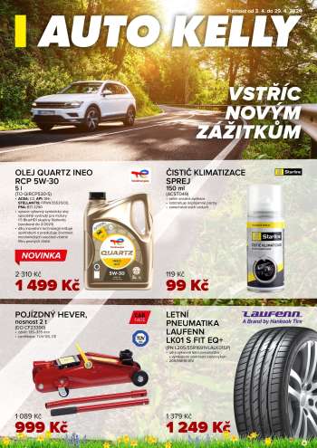 Leták AUTO KELLY - 2.4.2024 - 29.4.2024.