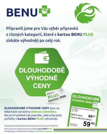 Leták BENU Lékárna - 1.4.2024 - 30.4.2024.