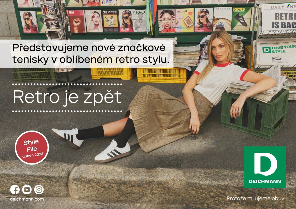 Leták DEICHMANN - 1.4.2024 - 30.4.2024. Strana 1