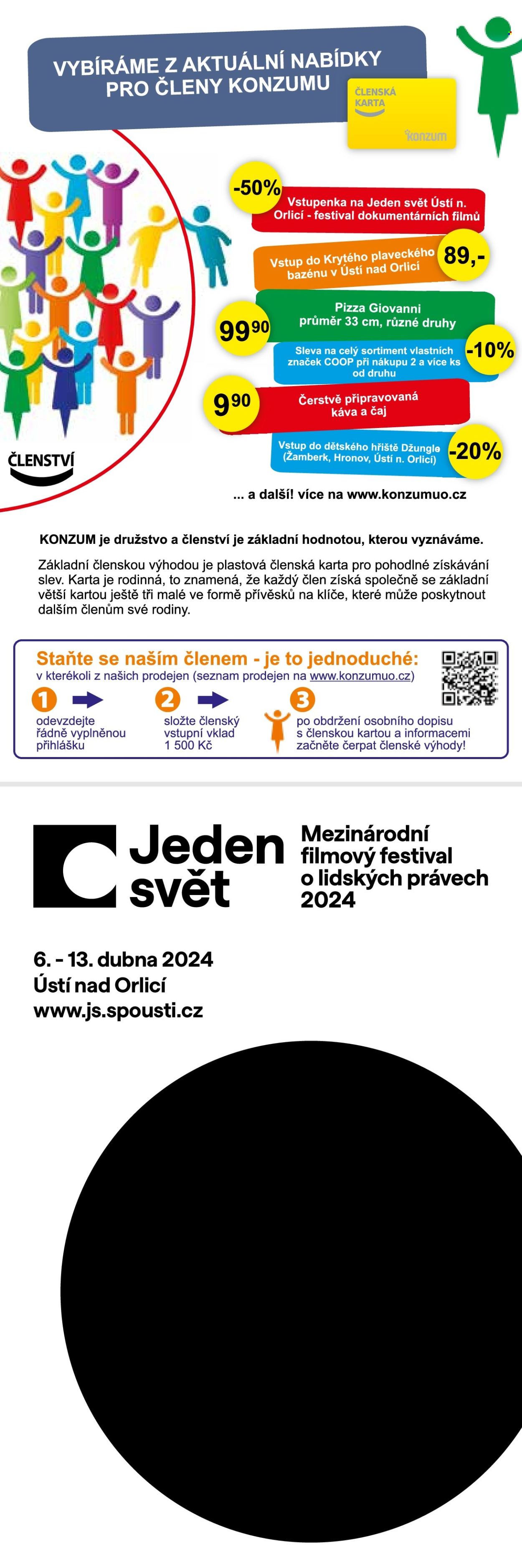 Leták Konzum - 3.4.2024 - 16.4.2024. Strana 4