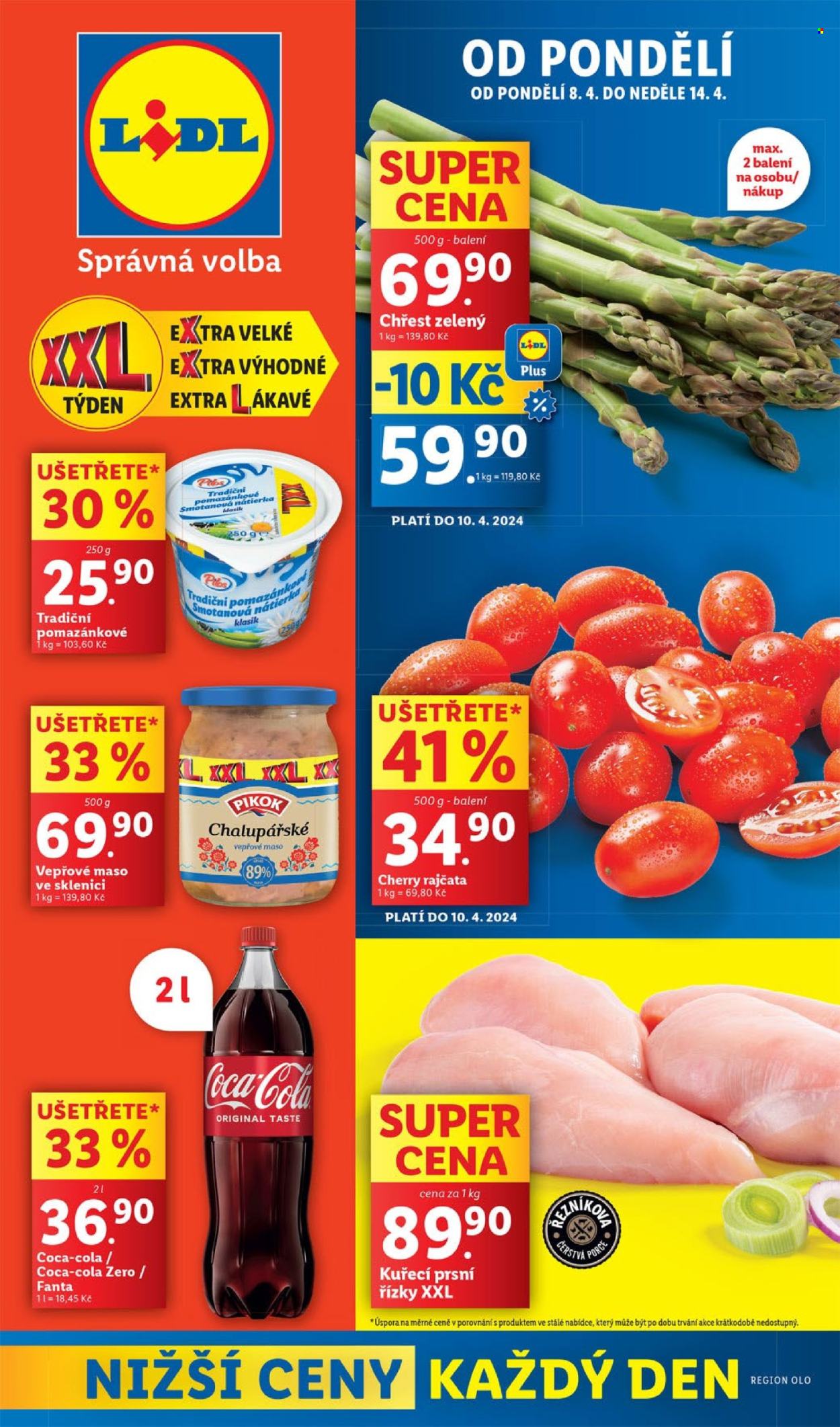Leták Lidl - 8.4.2024 - 14.4.2024. Strana 1