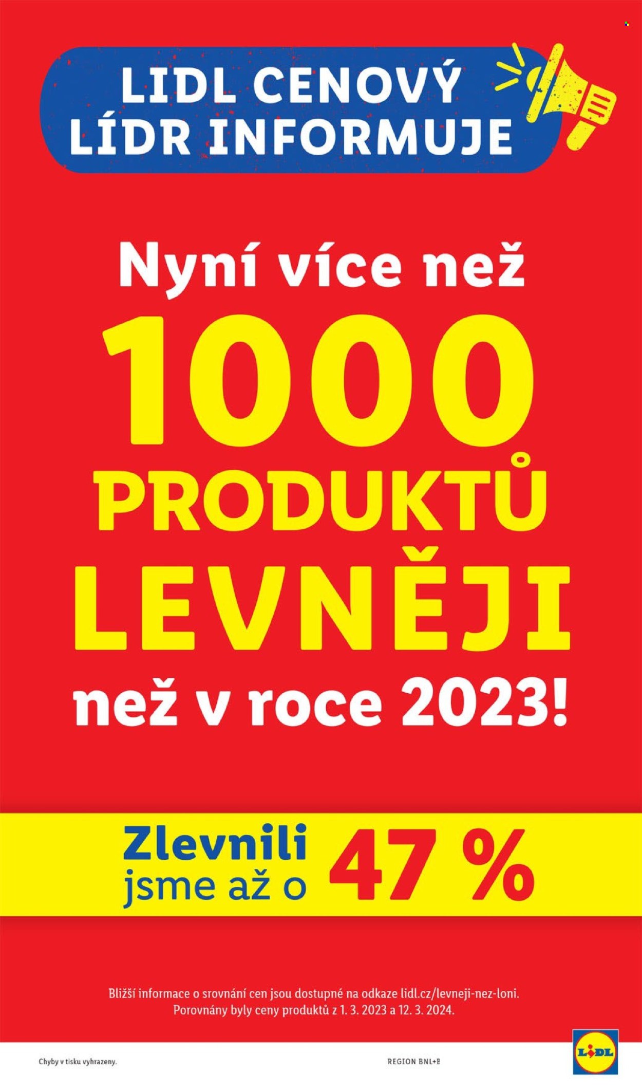 Leták Lidl - 11.4.2024 - 14.4.2024. Strana 3