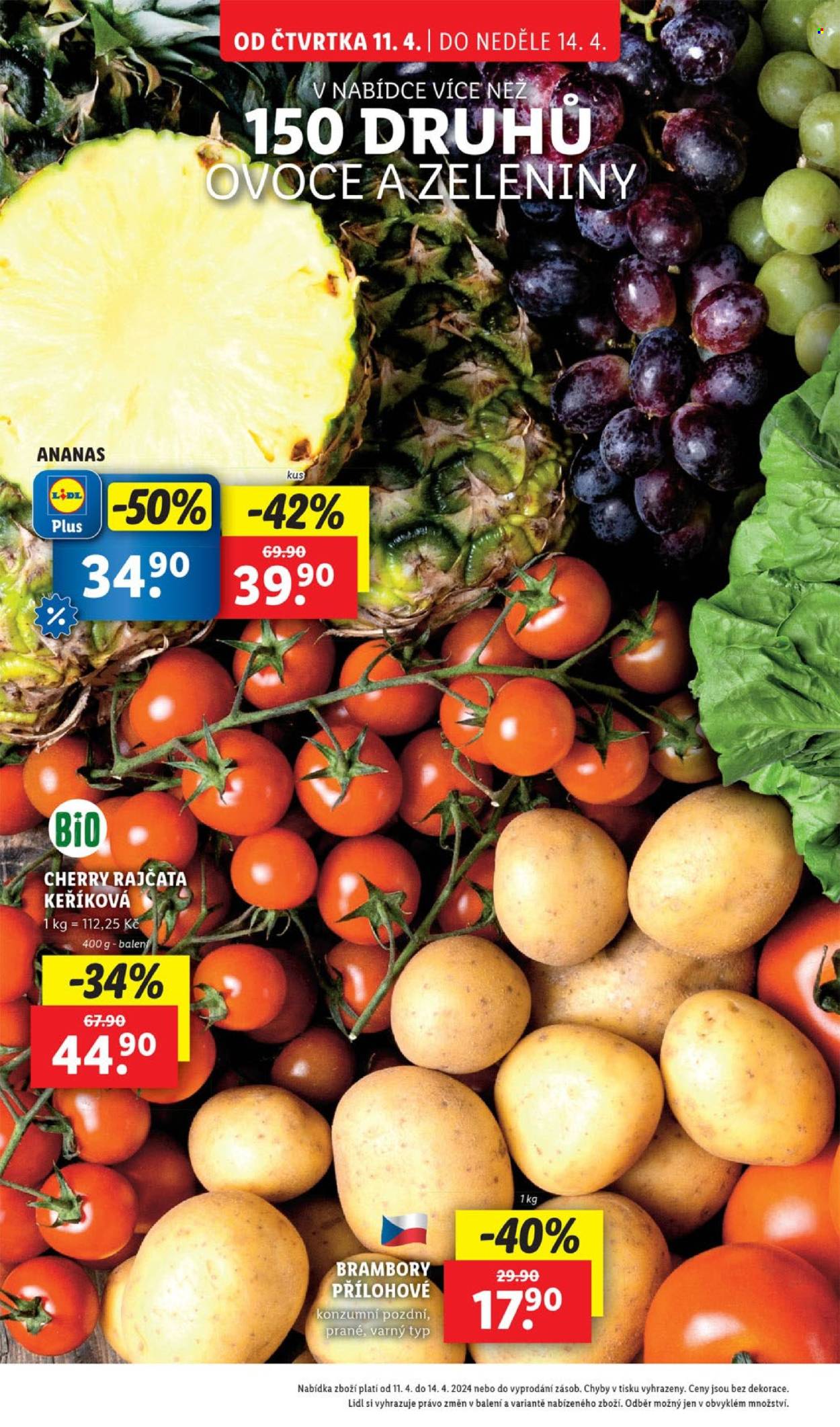 Leták Lidl - 11.4.2024 - 14.4.2024. Strana 4