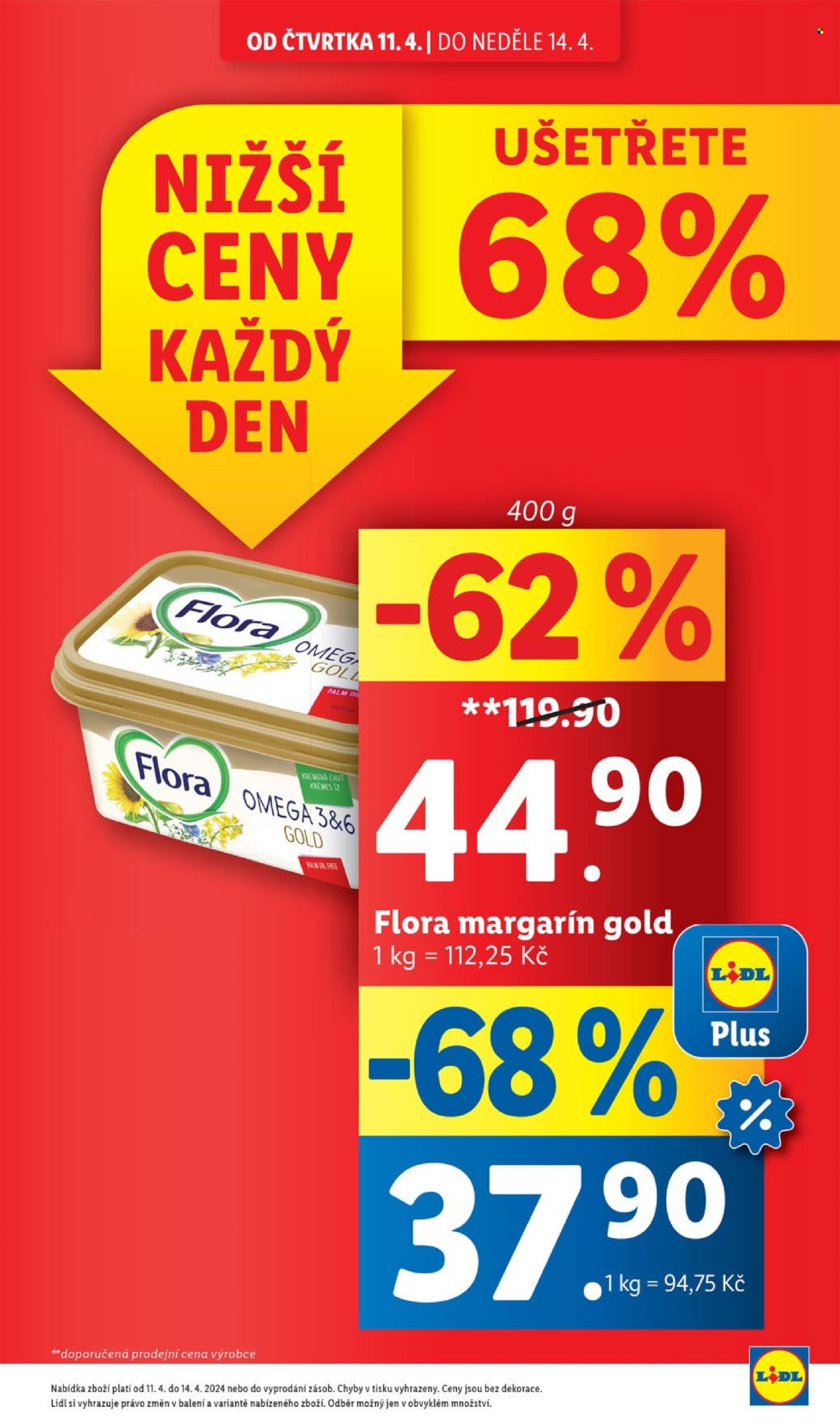 Leták Lidl - 11.4.2024 - 14.4.2024. Strana 7