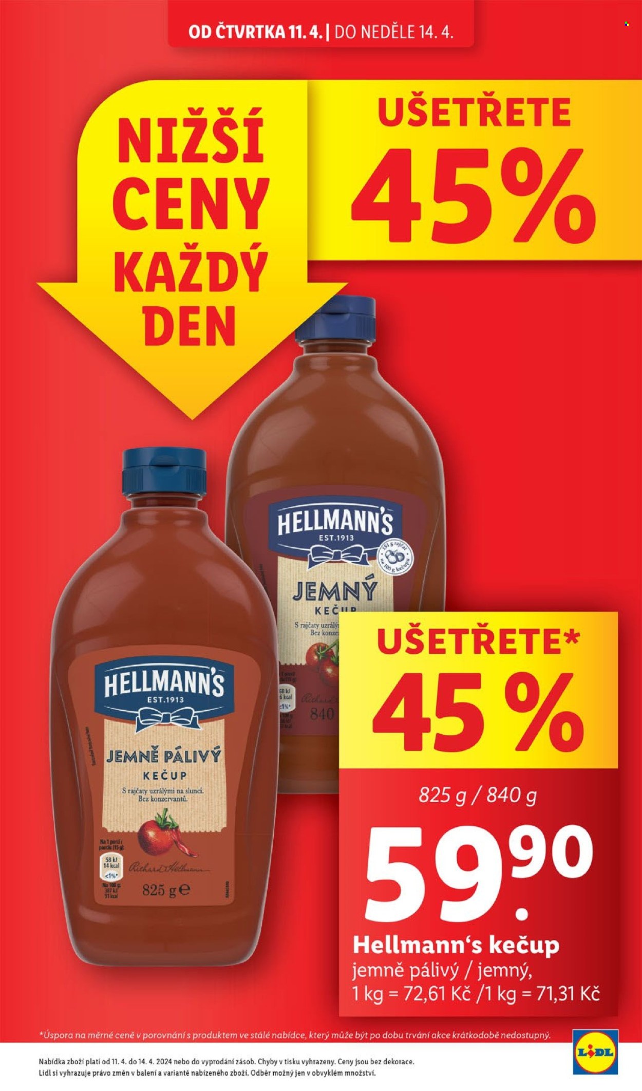 Leták Lidl - 11.4.2024 - 14.4.2024. Strana 9