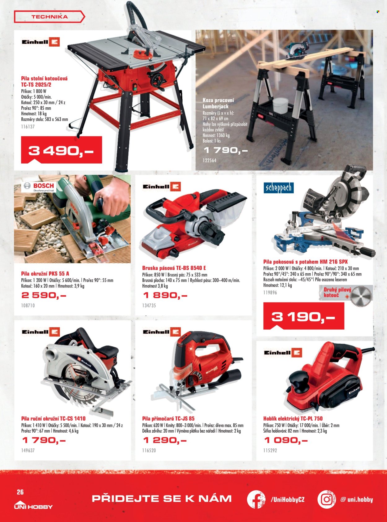 Leták UNI HOBBY - 4.4.2024 - 28.4.2024. Strana 26